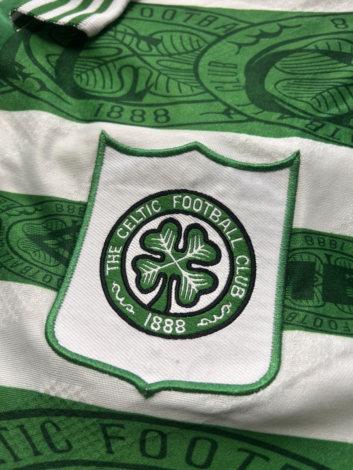 Umbro Celtic glasgow vintage 1996 football shirt Size US L / EU 52-54 / 3 - 2 Thumbnail