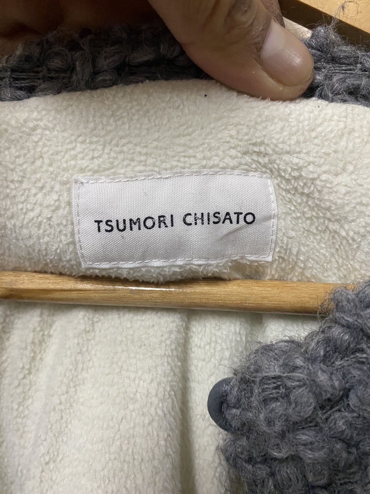 Issey Miyake Tsumori Chisato Textured Knit Hooded Jacket –Japan Archive Size M / US 6-8 / IT 42-44 - 12 Thumbnail