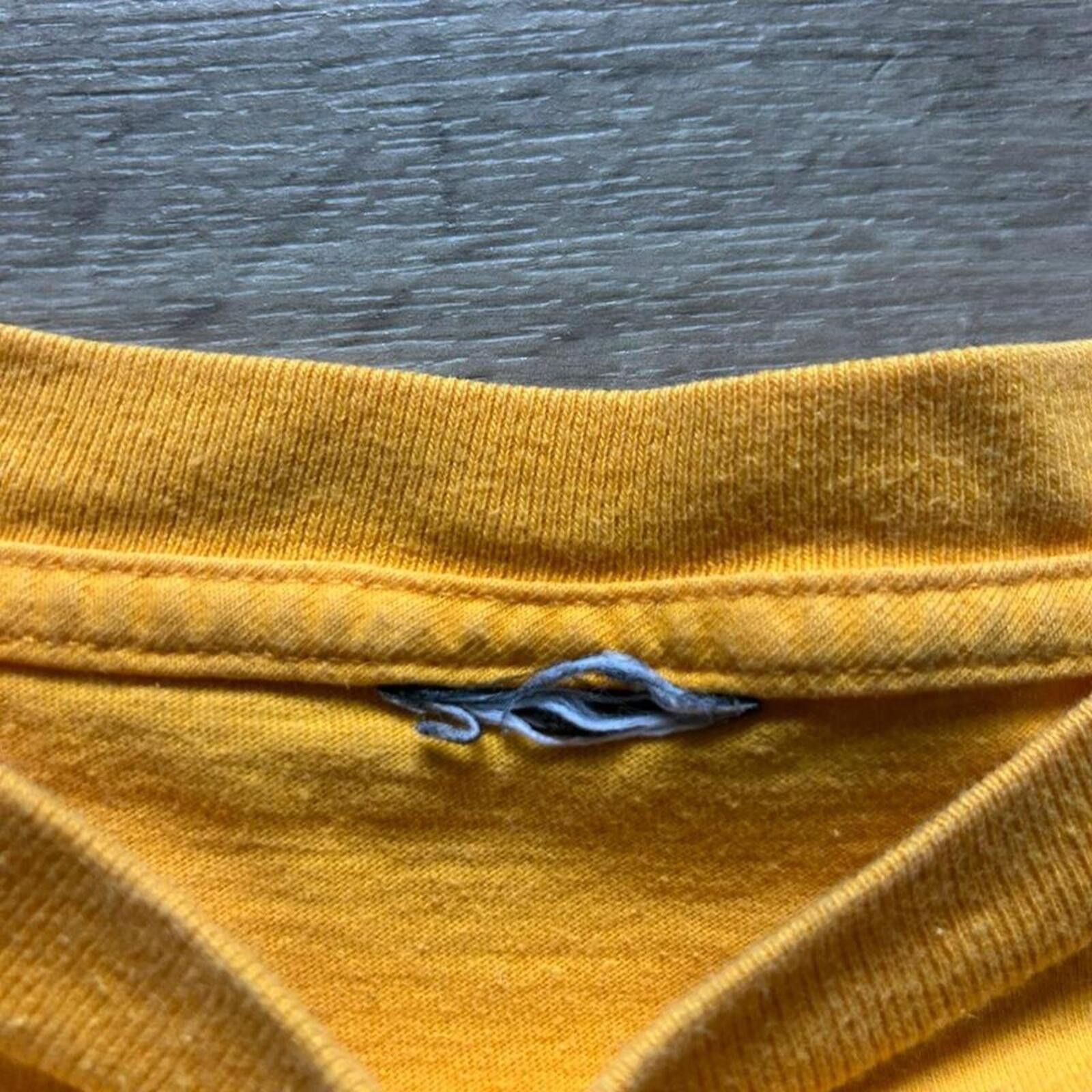 Harley Davidson Vintage y2k Harley Davidson yellow t-shirt with eagle design Size US L / EU 52-54 / 3 - 5 Thumbnail