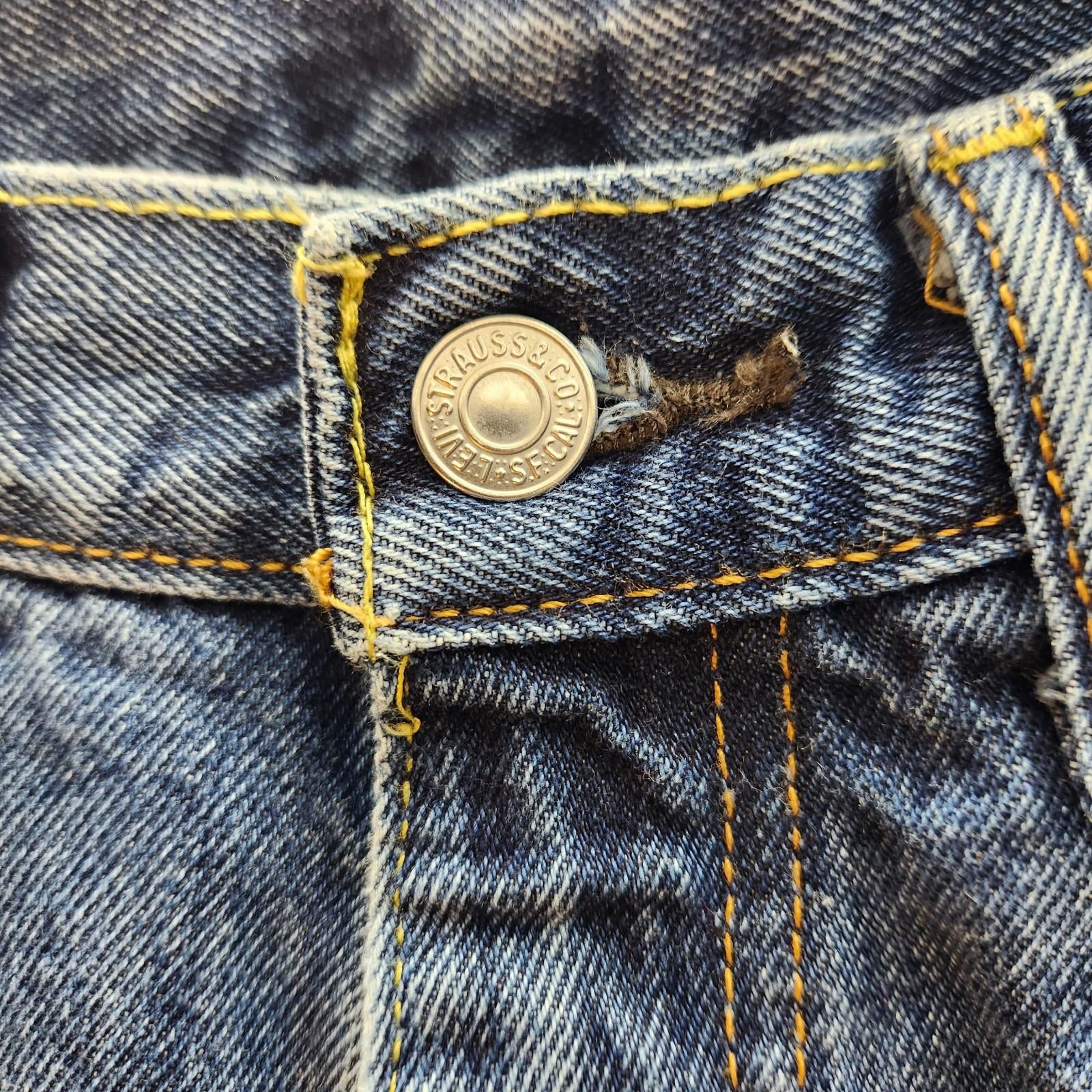 Levi's Levis 505 Jeans Medium Wash 34x30 Size US 34 / EU 50 - 4 Thumbnail