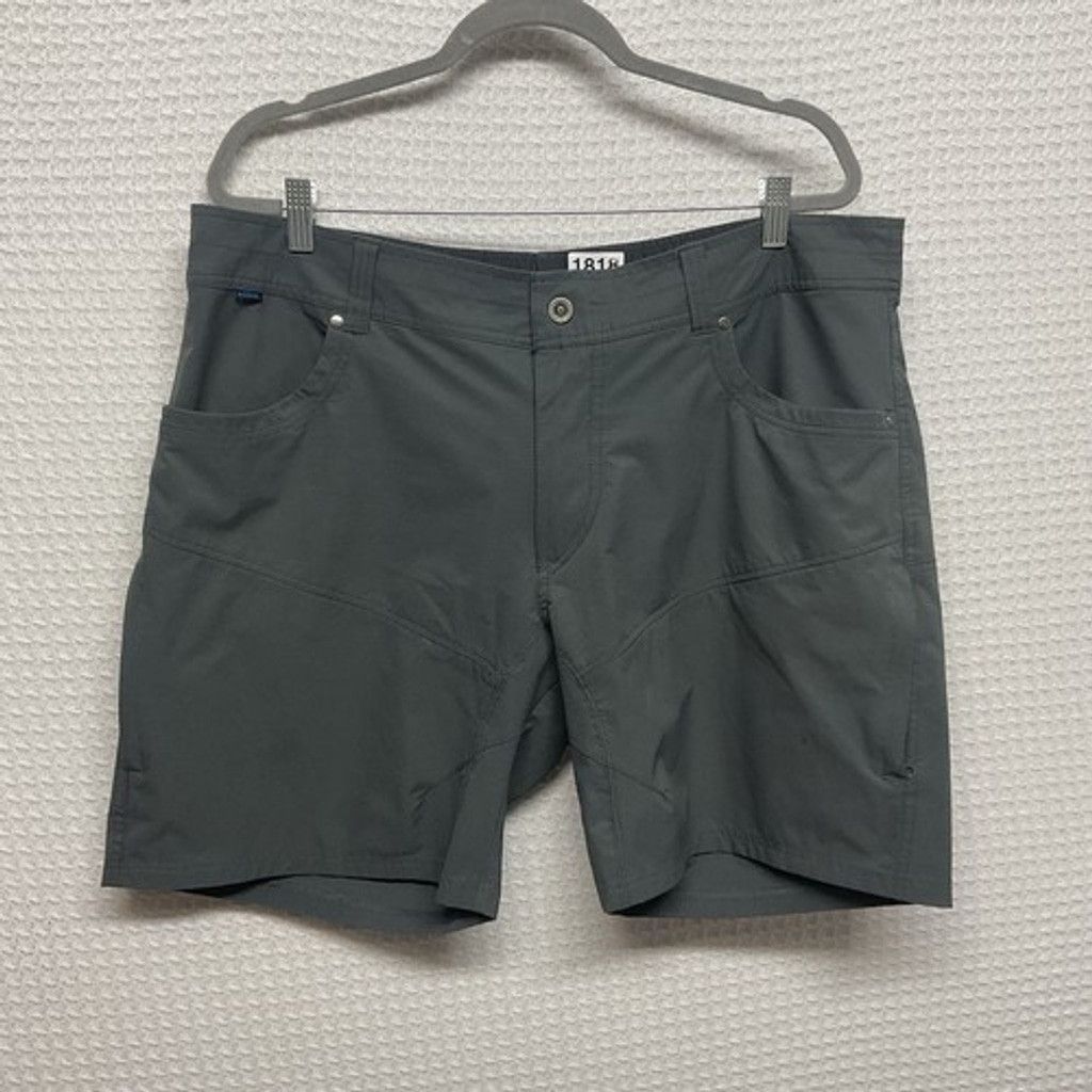 Kuhl Kuhl Gray Zip Silencr Kargo Outdoors Hiking Shorts Men 40 Size US 40 / EU 56 - 1 Thumbnail