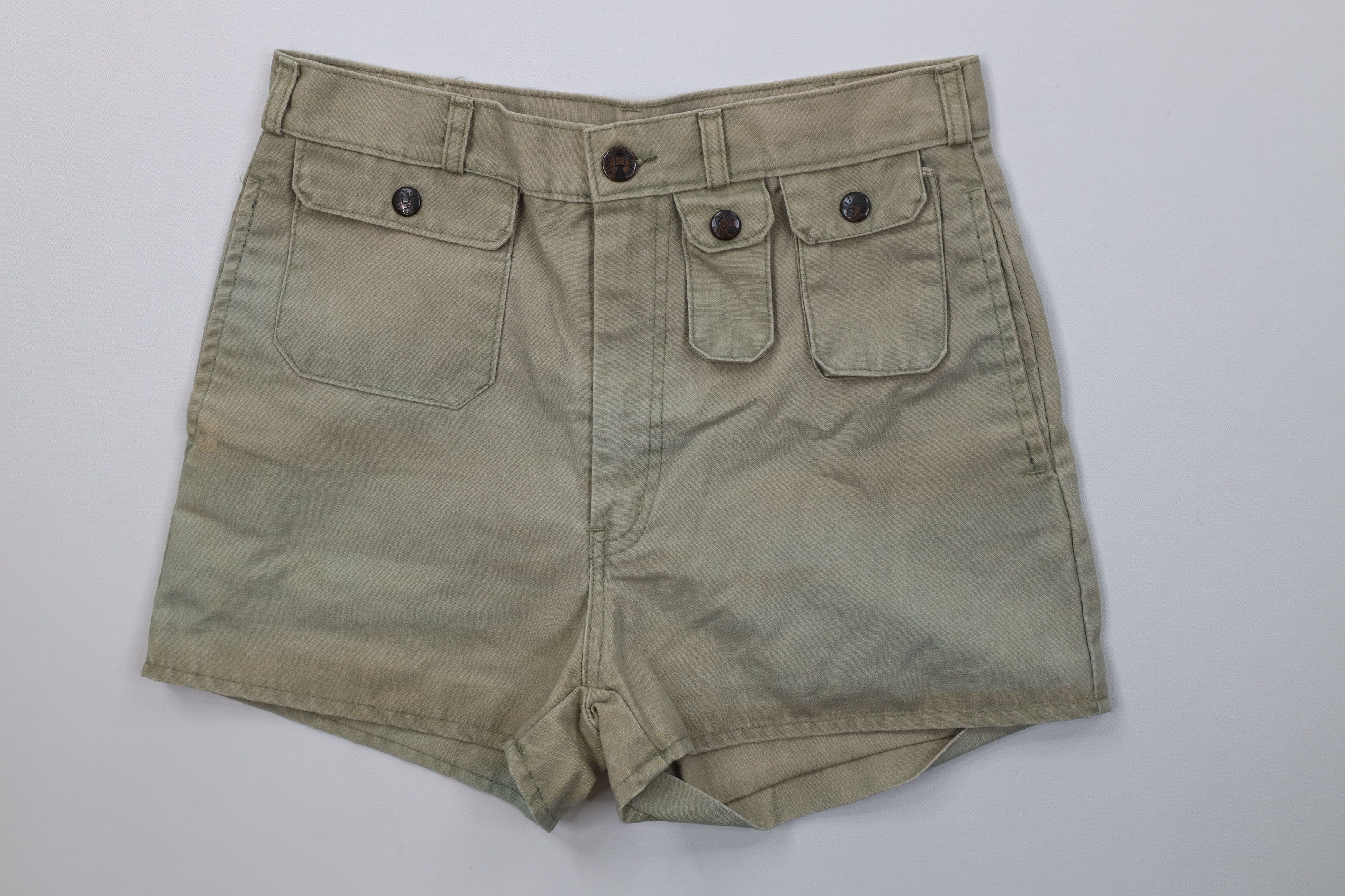 Coleman Vintage 70s 80s Coleman Camping Trekking Short Shorts Size US 29 - 1 Thumbnail