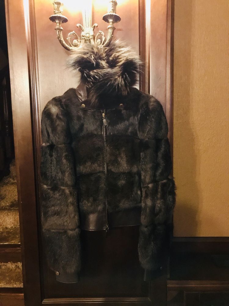 Gucci Gucci Vintage Leather Fur Jacket Size S / US 4 / IT 40 - 3 Thumbnail