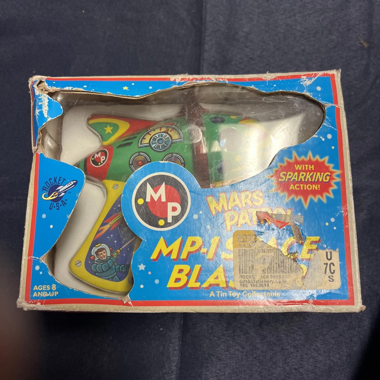 T.M. Lewin MP-1 Mars Space Blaster Toy Gun Tin Metal Size ONE SIZE - 1 Thumbnail