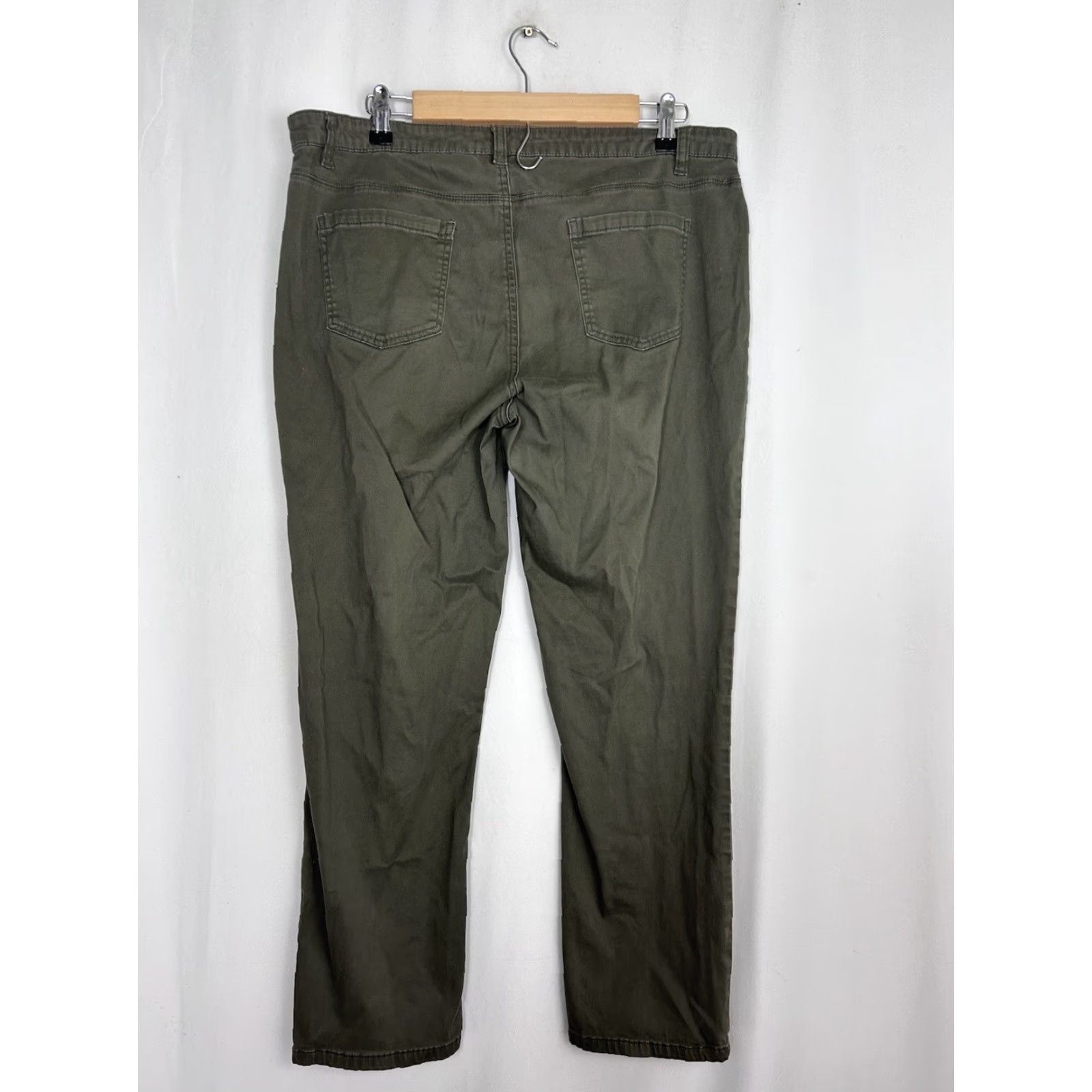 Buffalo David Bitton Buffalo David Bitton Daily Mid Skinny Ankle Stretch Green 36x26 Pants Size 25" / US 0 / IT 36 - 6 Thumbnail