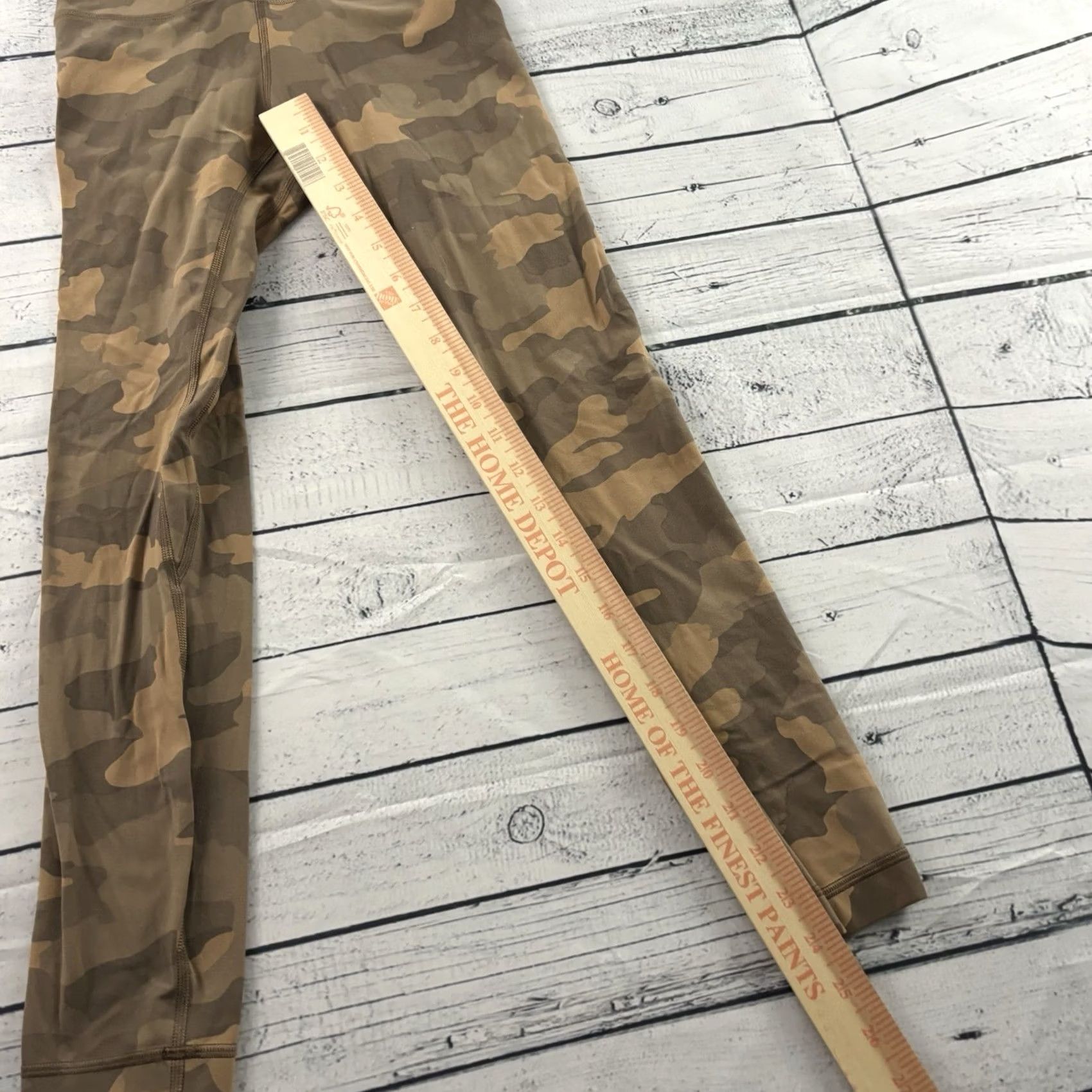 Lululemon Lululemon Align Pant 25" Women's 4 Khaki Tan Camo Beige Activewear Pants Inseam 25in Womens Size 27" / US 4 / IT 40 - 2 Thumbnail