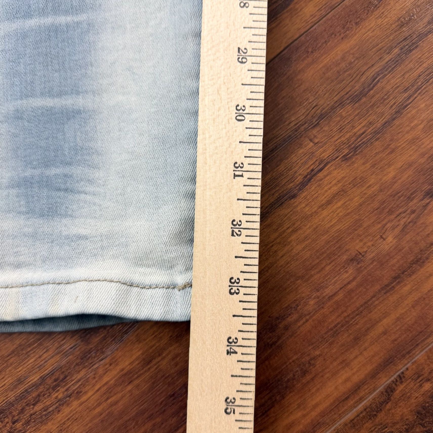 Vintage Smoke Rise Jeans Men 38 Straight Distressed Stretch Casual Moto Acid Wash Grunge Denim Jeans Mens 38x34 Spring 90s Style Size US 38 / EU 54 - 6 Thumbnail