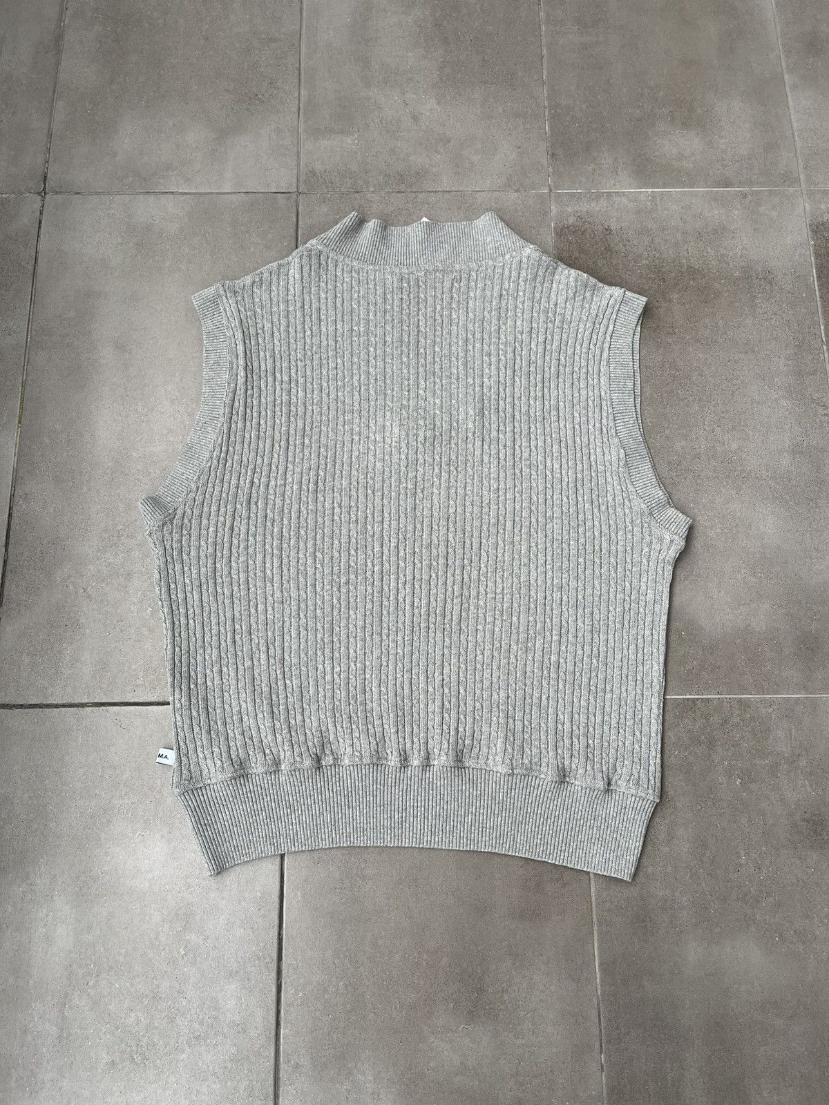 Martin Asbjorn !DS! SS22 Martin Asbjorn Chase Grey Melange Vest Size US XL / EU 56 / 4 - 13 Thumbnail