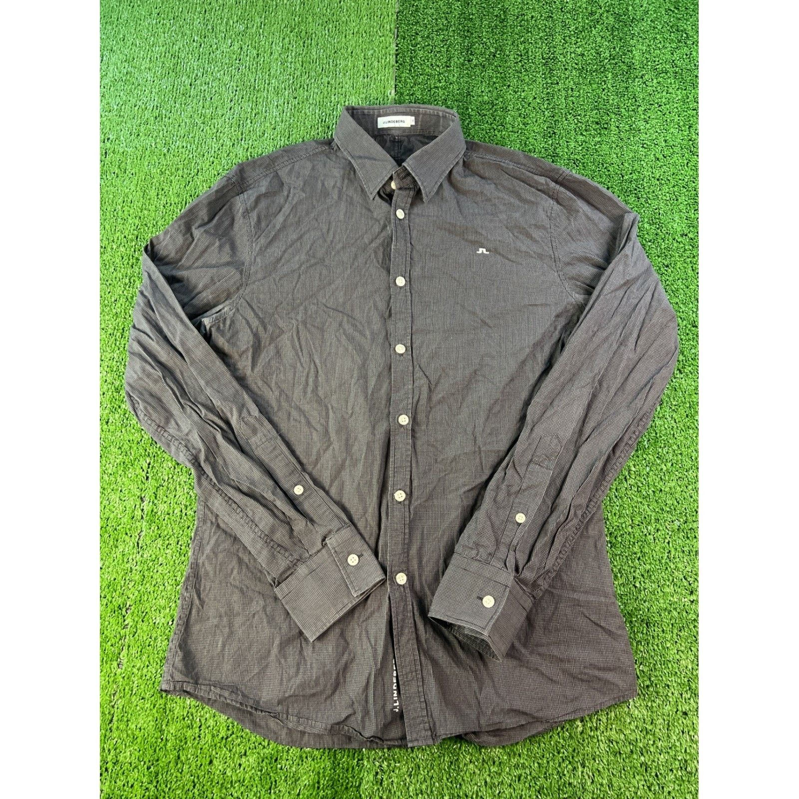 J.Lindeberg J. Lindeberg Button Down Shirt Checkered Long Sleeve M Size US M / EU 48-50 / 2 - 4 Thumbnail