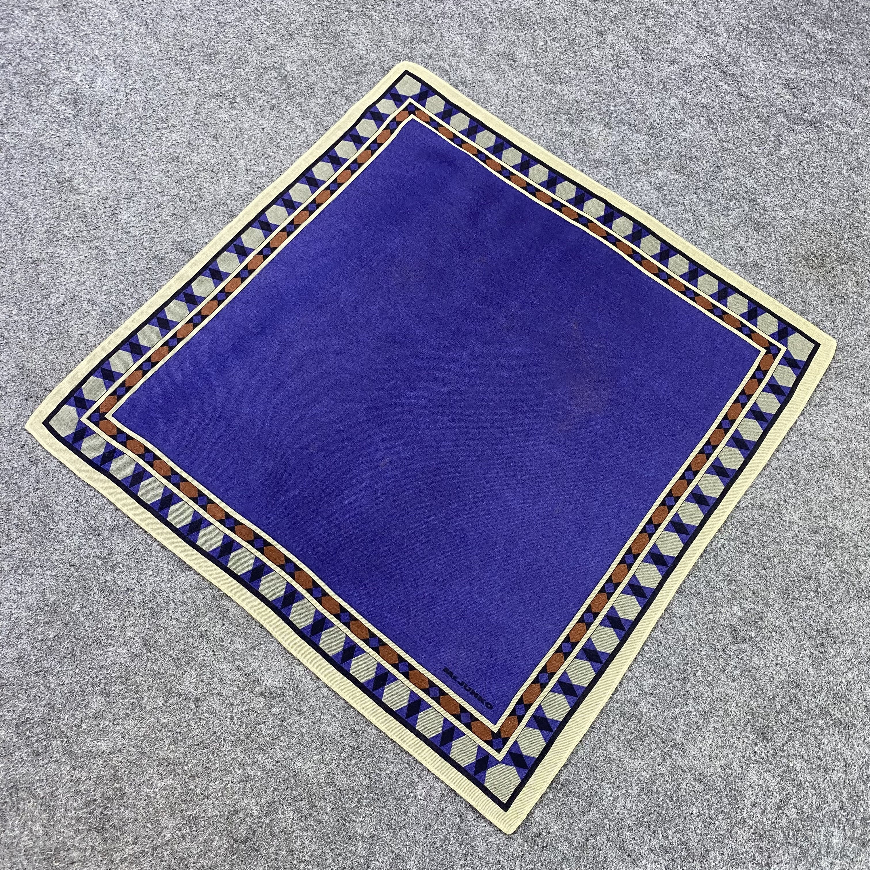 Japanese Brand Mr. Junko Handkerchief / Bandana / Neckerchief-B1497 Size ONE SIZE - 4 Thumbnail
