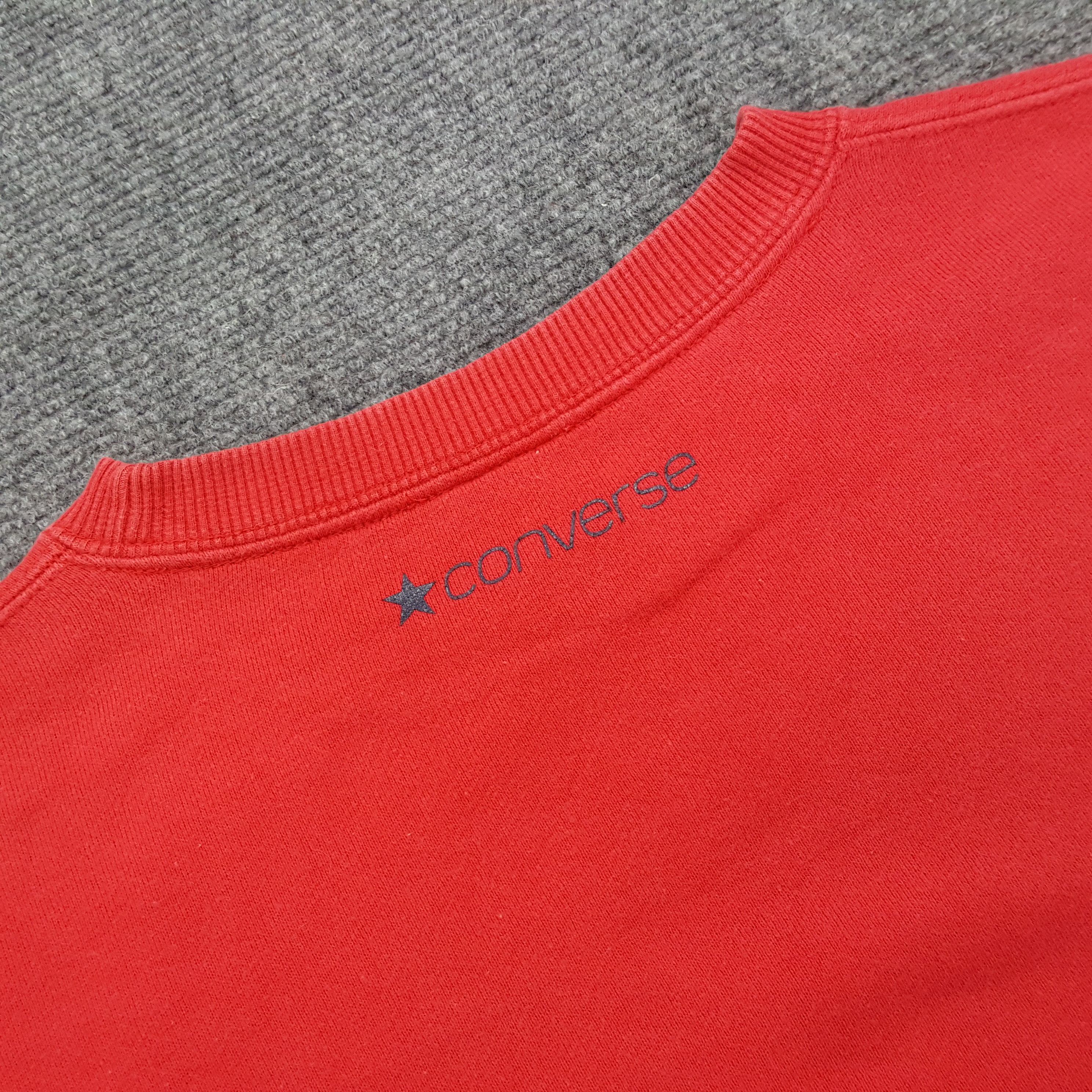 Converse × Vintage Converse American Streetwear Style Sweatshirt Size US L / EU 52-54 / 3 - 4 Thumbnail