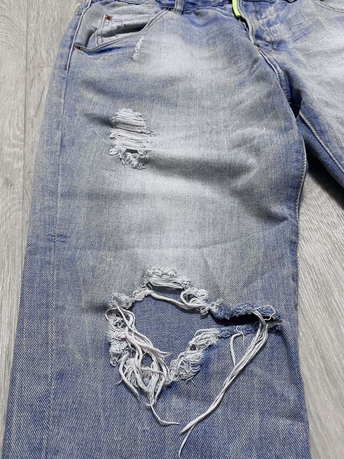 Dsquared2 Women’s Dsquared2 Washed Torn Distressed Jeans Denim Dyed Size 28" / US 6 / IT 42 - 10 Thumbnail