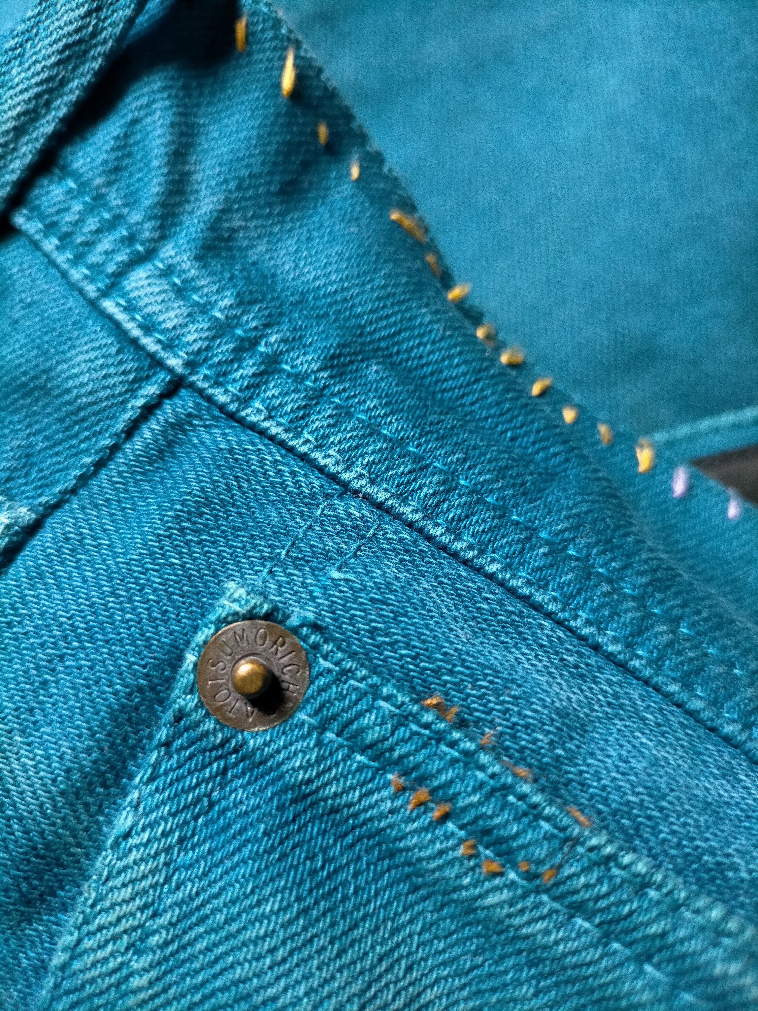 Issey Miyake × Tsumori Chisato × mercibeaucoup Tsumori Chisato Issey Miyake Patchwork Denim Pants Size US 31 - 16 Thumbnail