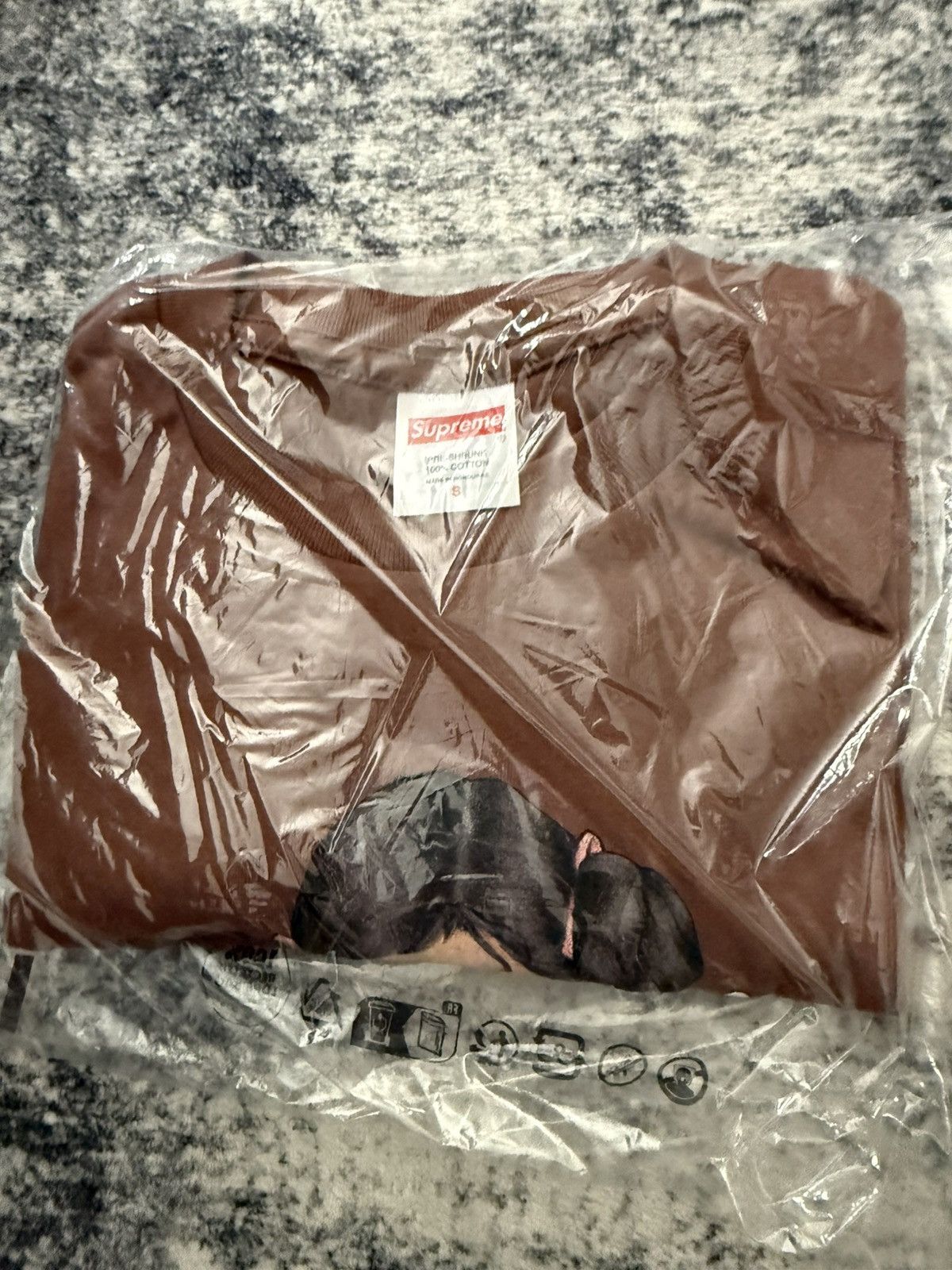 Supreme Supreme angle tee size small brown IN HAND‼️ Size US S / EU 44-46 / 1 - 1 Preview