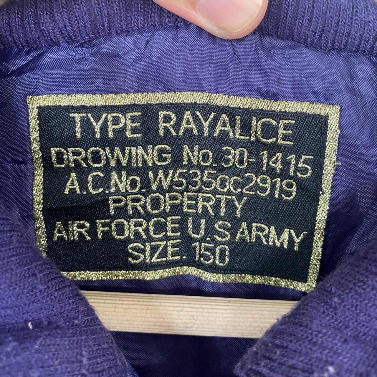 Other Purple Type Rayalice Air Force Us Army Down Jacket Size M / US 6-8 / IT 42-44 - 6 Thumbnail