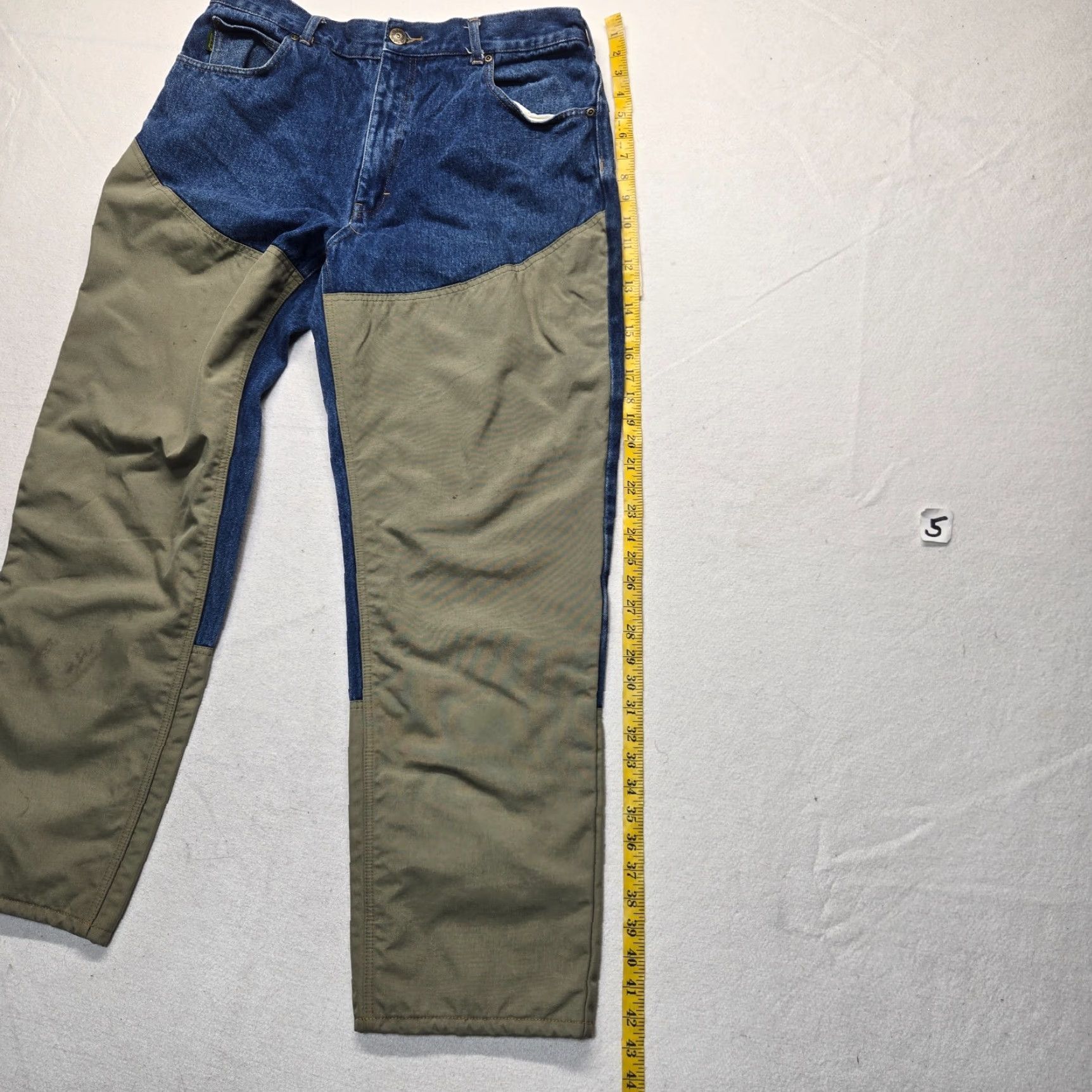 Vintage VINTAGE Cabela's Denim Jeans Pants 38x34 Men Outdoor Hunting Casual Blue 90s Size US 38 / EU 54 - 7 Thumbnail