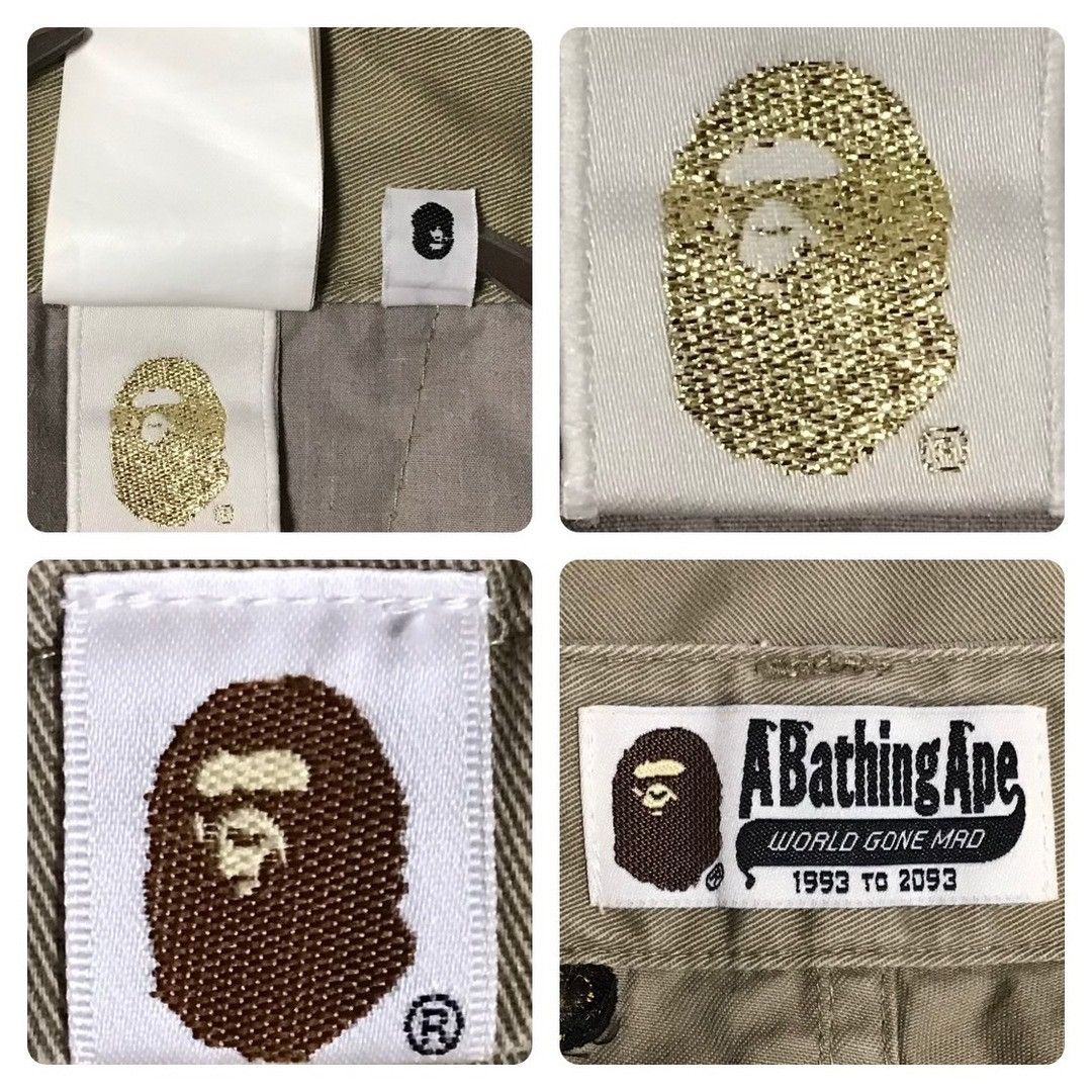 Bape BAPE Milo Face Embroidered Shorts a bathing ape NIGO ★size S Size US 30 / EU 46 - 10 Thumbnail