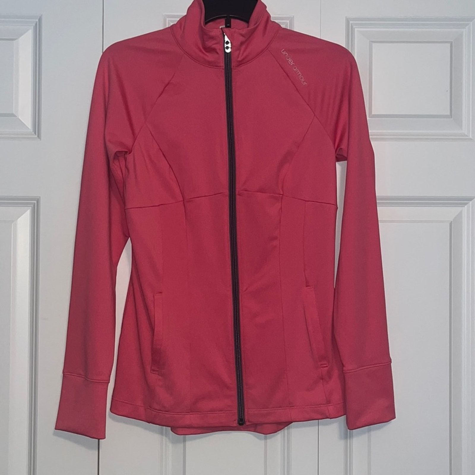 Under Armour Under Armour Womens Semi-Fitted All Season Jacket Pink Small Size S / US 4 / IT 40 - 1 Thumbnail