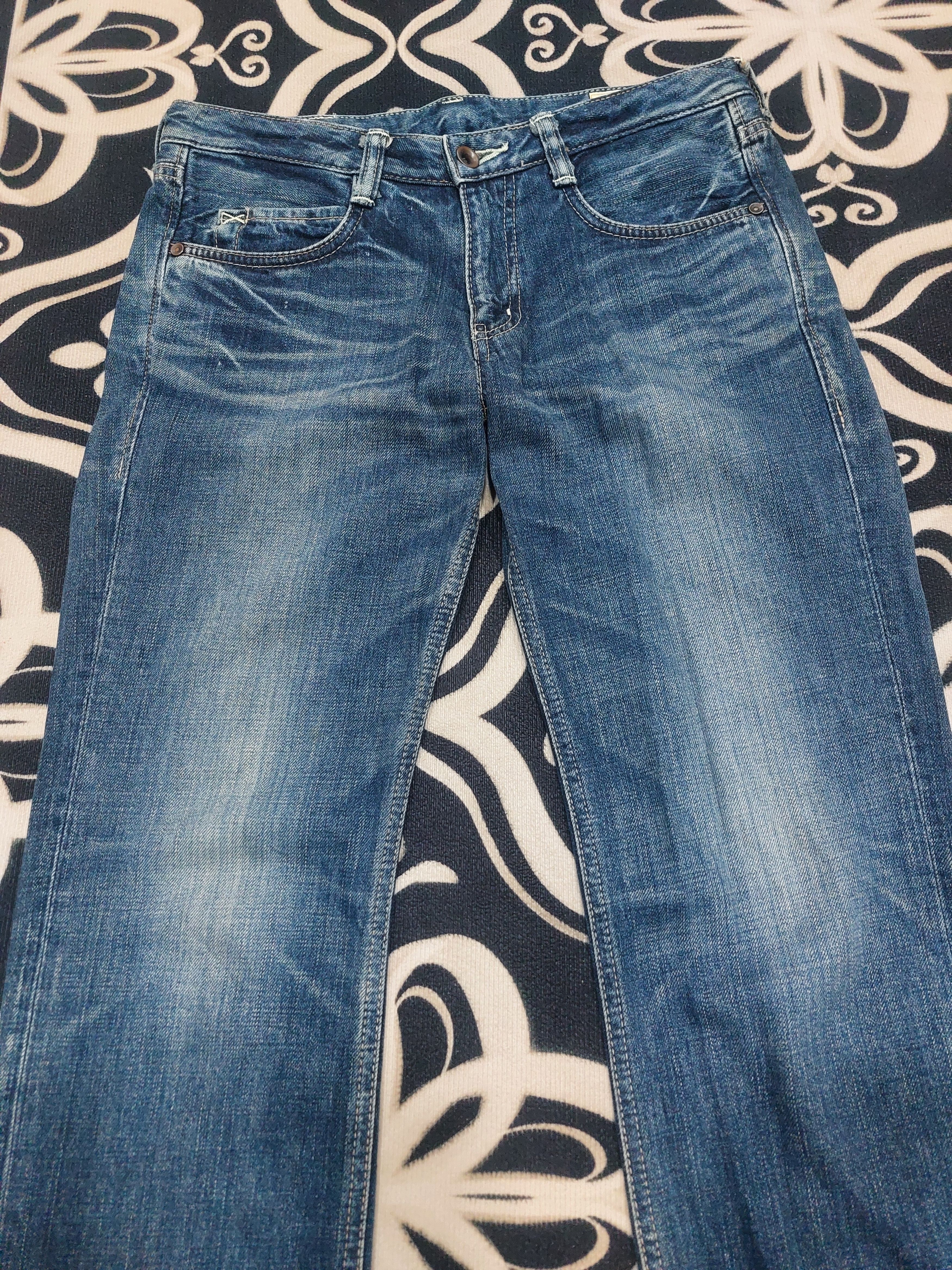 Japanese Brand UNION MADE BRAPPERS BIG JOHN JEANS Size US 30 / EU 46 - 5 Thumbnail