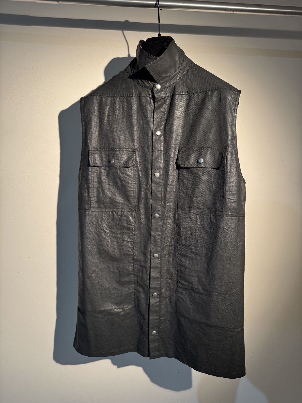 Rick Owens Rick Owens Mainline Jumbo Sleeveless Outershirt S/S 2019 Size US M / EU 48-50 / 2 - 1 Thumbnail
