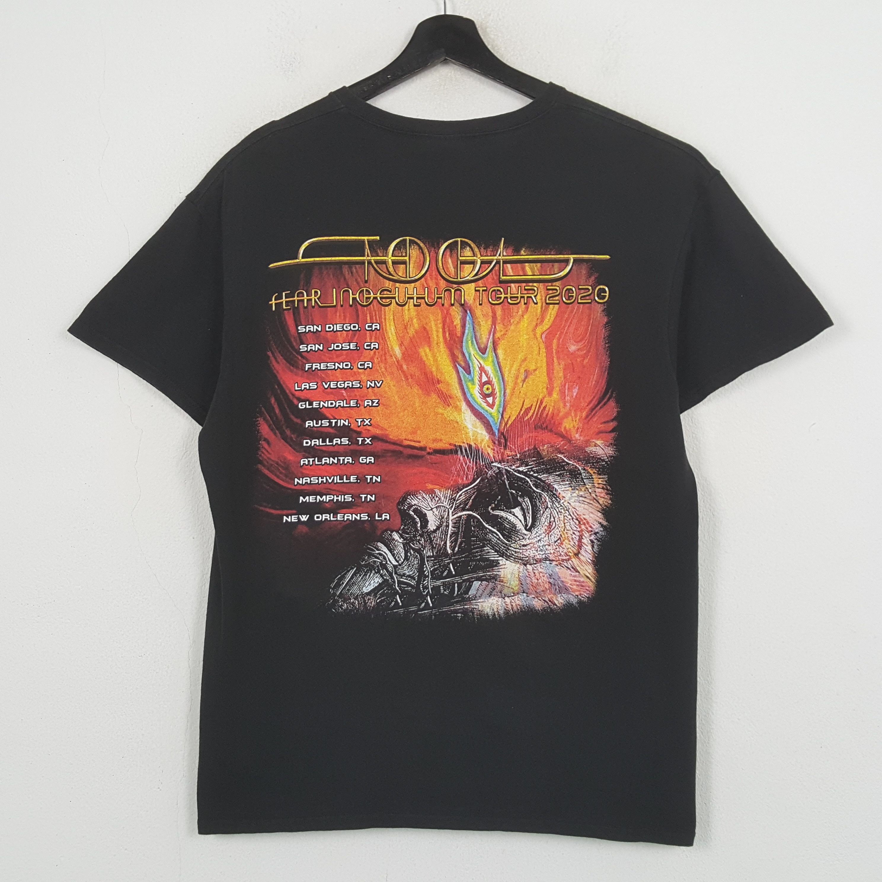 Delta Tool Fear Inoculum Rock Band Tour 2020 Tshirt C299N62 Size US L / EU 52-54 / 3 - 3 Thumbnail