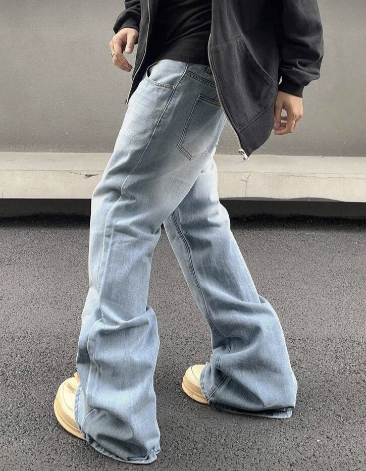Jean Horiuchi x zai Stacked Denim Jeans Drip Hip Hop Size US 35 - 8 Thumbnail