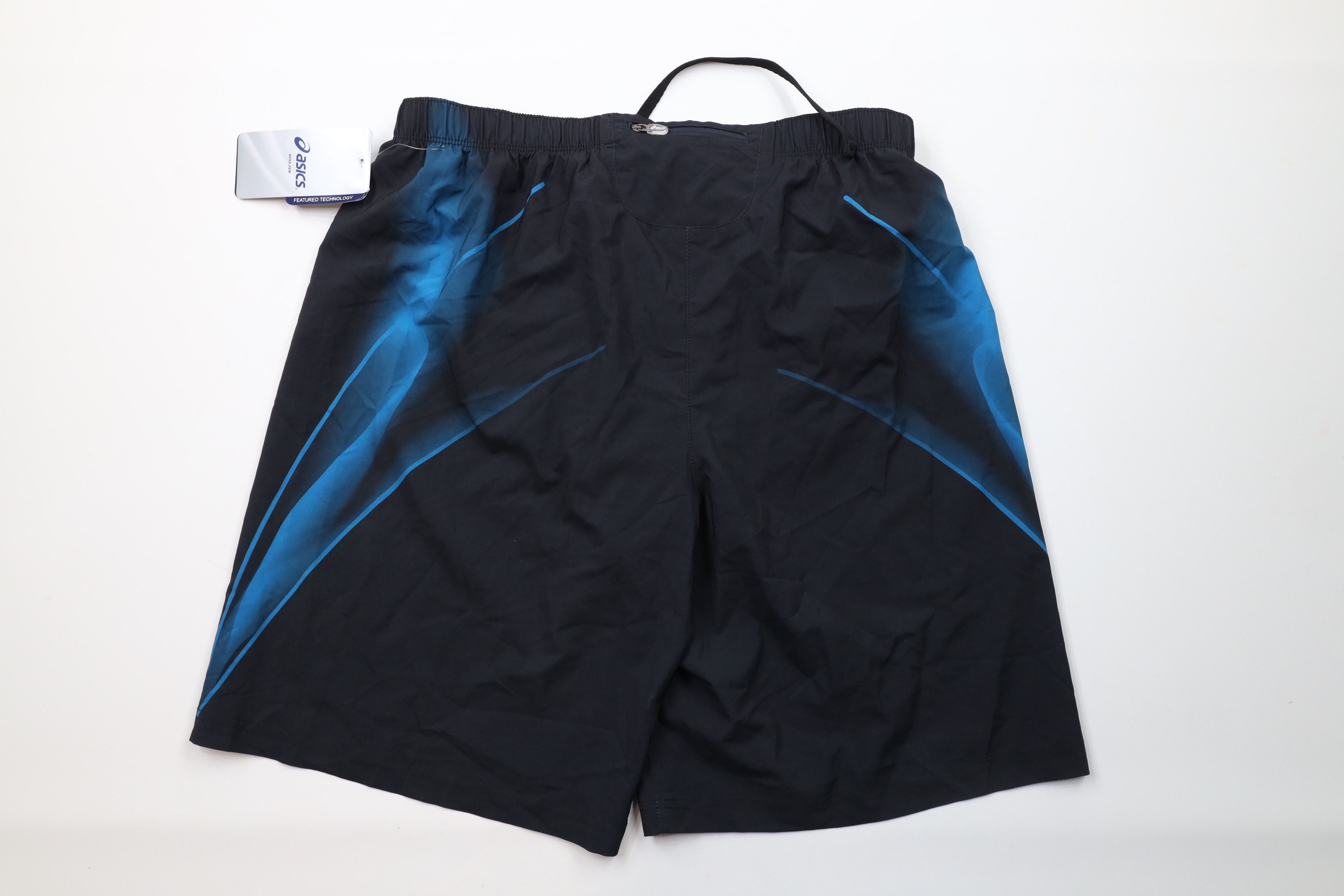 Asics × Vintage Deadstock Vintage Asics Out Reflective Lined Running Shorts Size US 34 / EU 50 - 8 Thumbnail