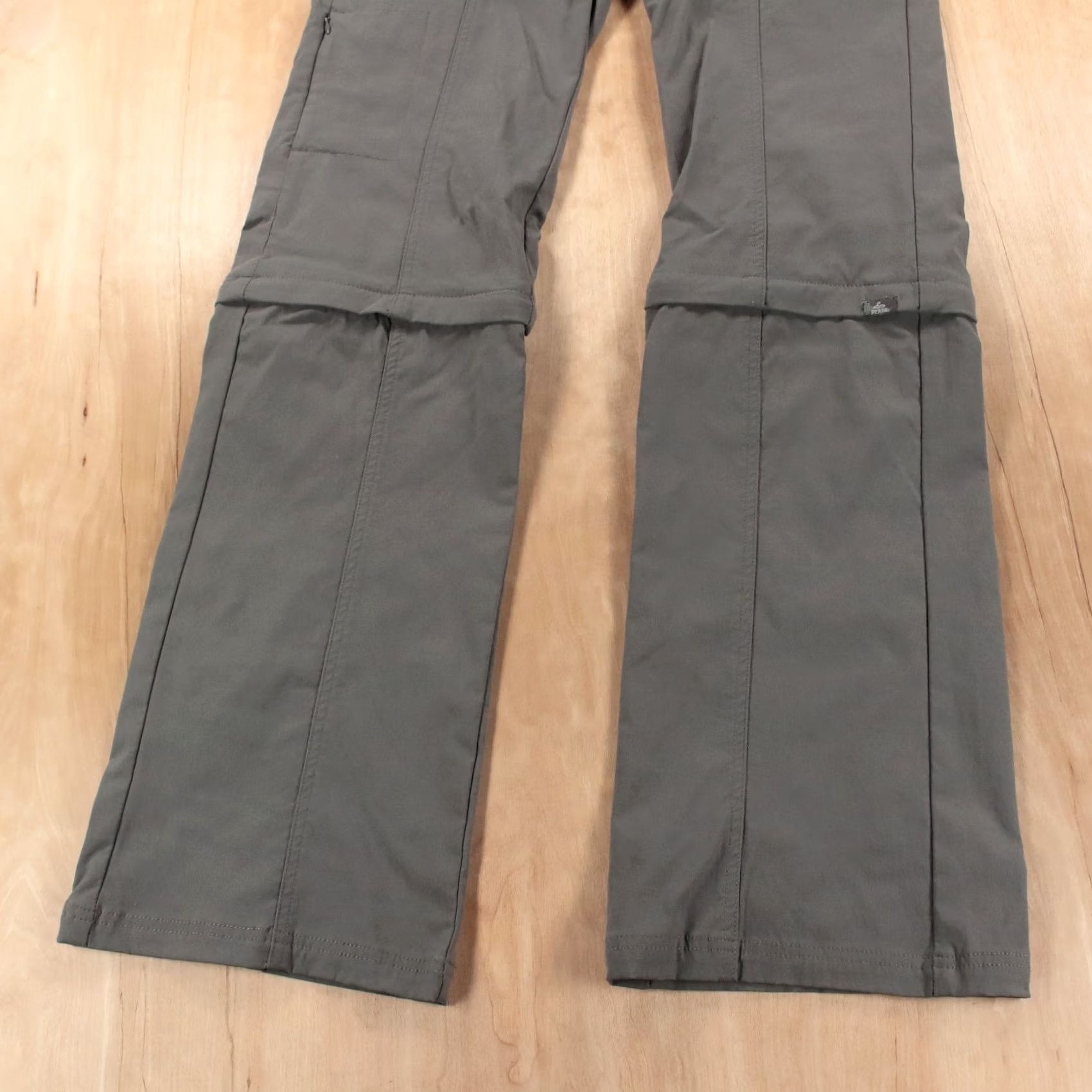 Prana prAna womens cargo flare pants sz 8 stretch nylon climbing Size 30" / US 8 / IT 44 - 2 Thumbnail