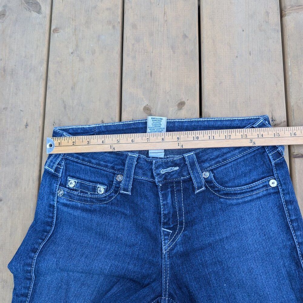 True Religion True Religion Jeans Women 29 Blue Denim Medium Wash Skinny Size 29" - 5 Thumbnail