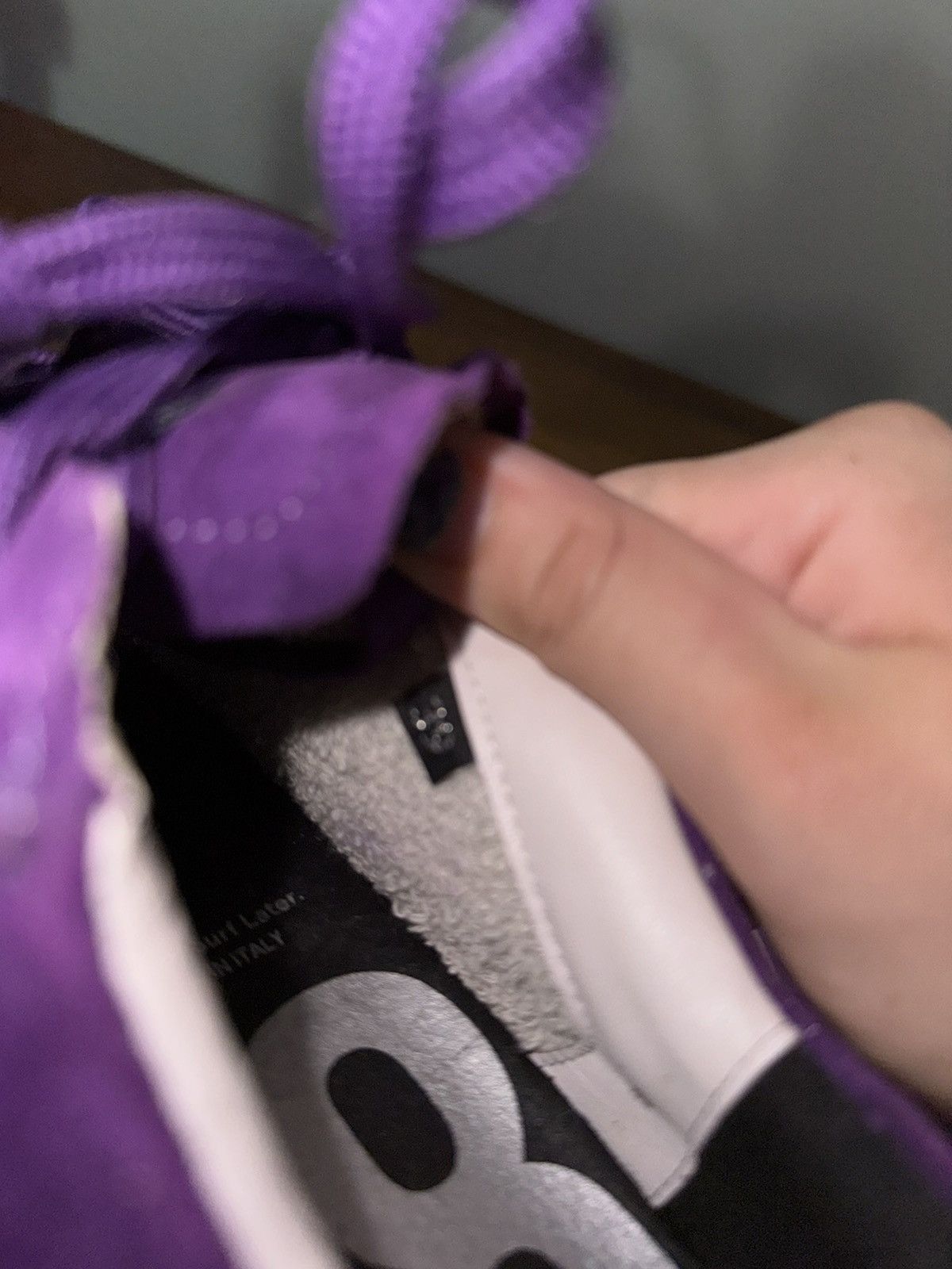 P448 P448 Jack Purple Suede Sneakers Size US 8 / IT 38 - 6 Thumbnail
