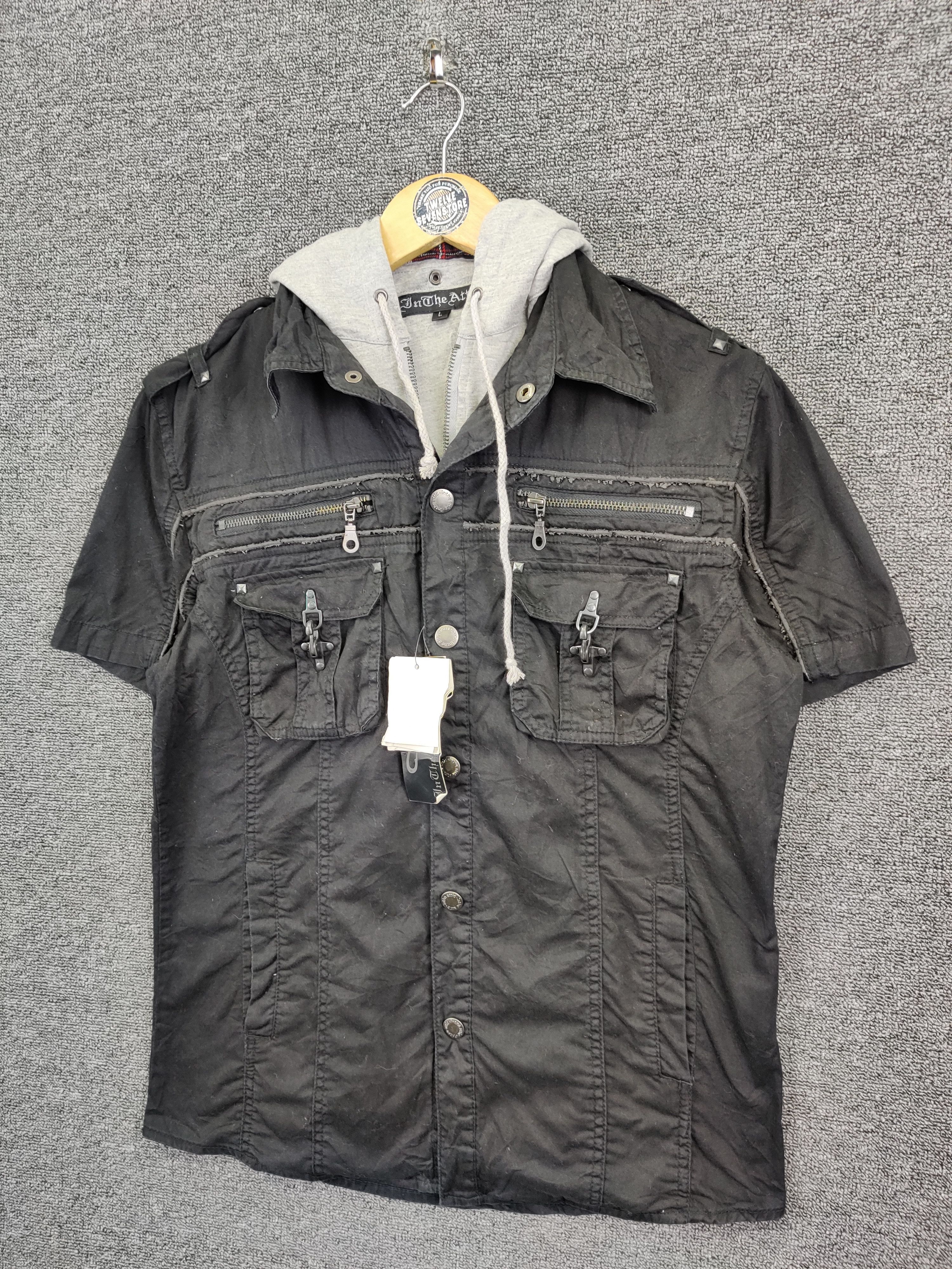 In The Attic Vintage In The Attic Double Layered Gothic Shirt Size US L / EU 52-54 / 3 - 2 Thumbnail