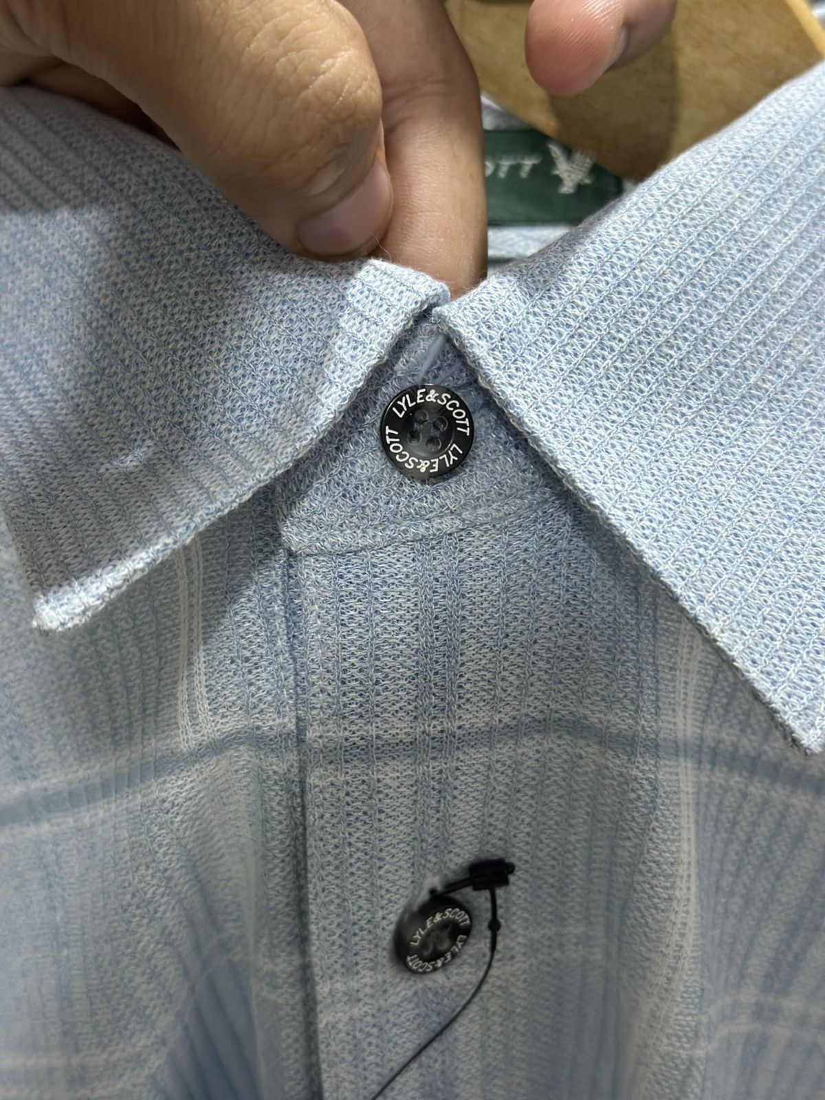 Lyle & Scott Lyle & Scott Blue Stripes Shirt Size US M / EU 48-50 / 2 - 4 Thumbnail