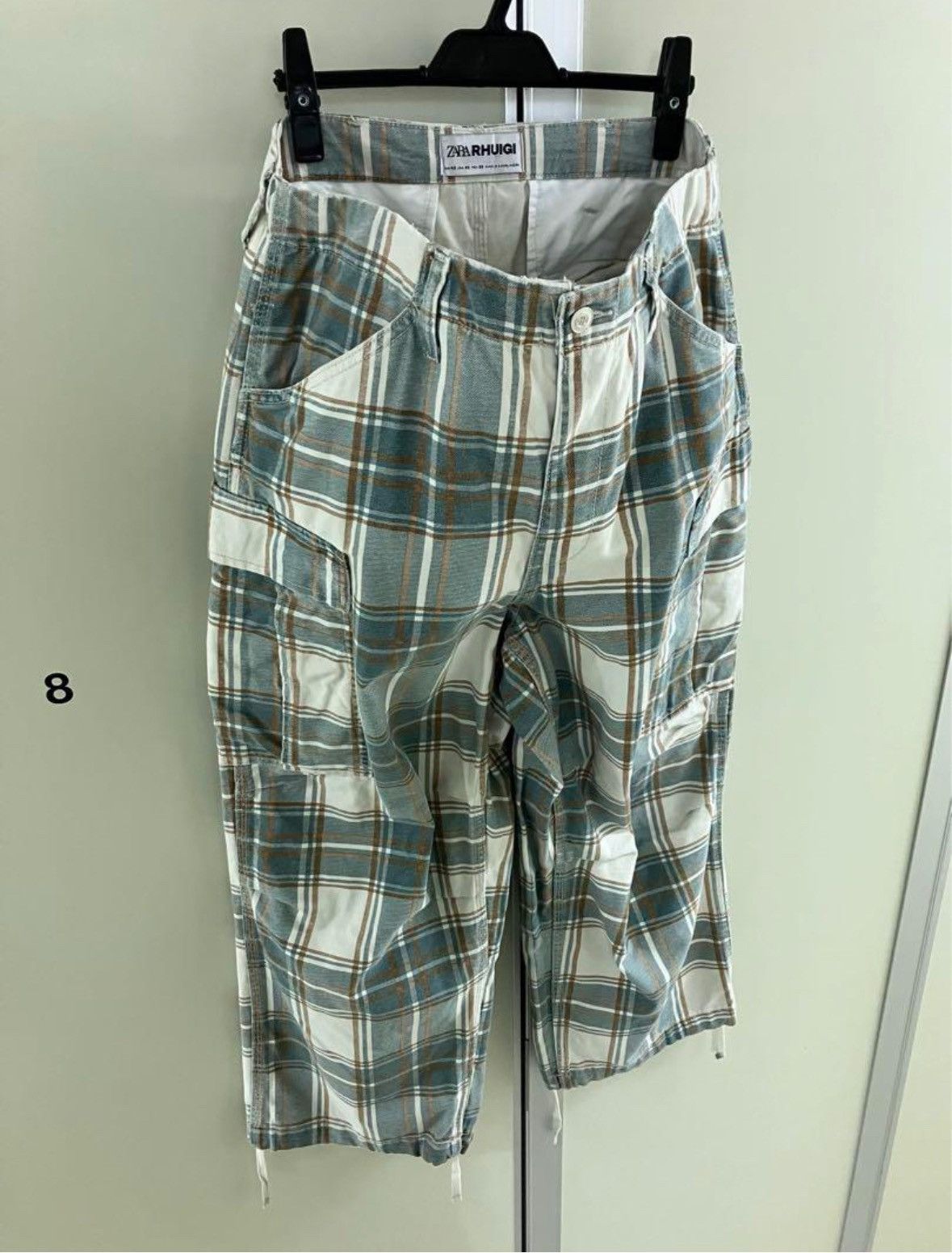 Rhude × Zara Mens Zara Rhuigi cargo pants streetwear Japanese style baggy Size US 32 / EU 48 - 12 Thumbnail