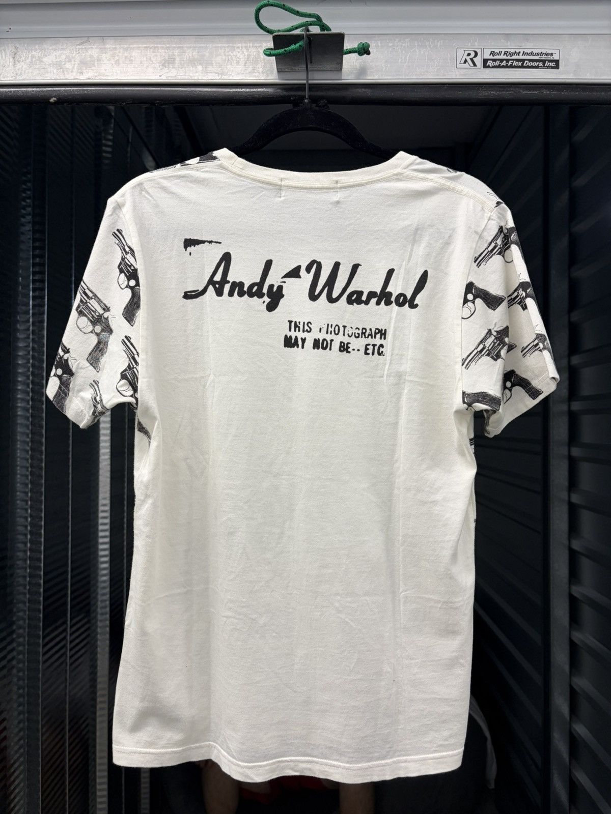 Andy Warhol × Hysteric Glamour AOP Hysteric Glamour Andy Warhol Gun Tee Size US M / EU 48-50 / 2 - 3 Thumbnail