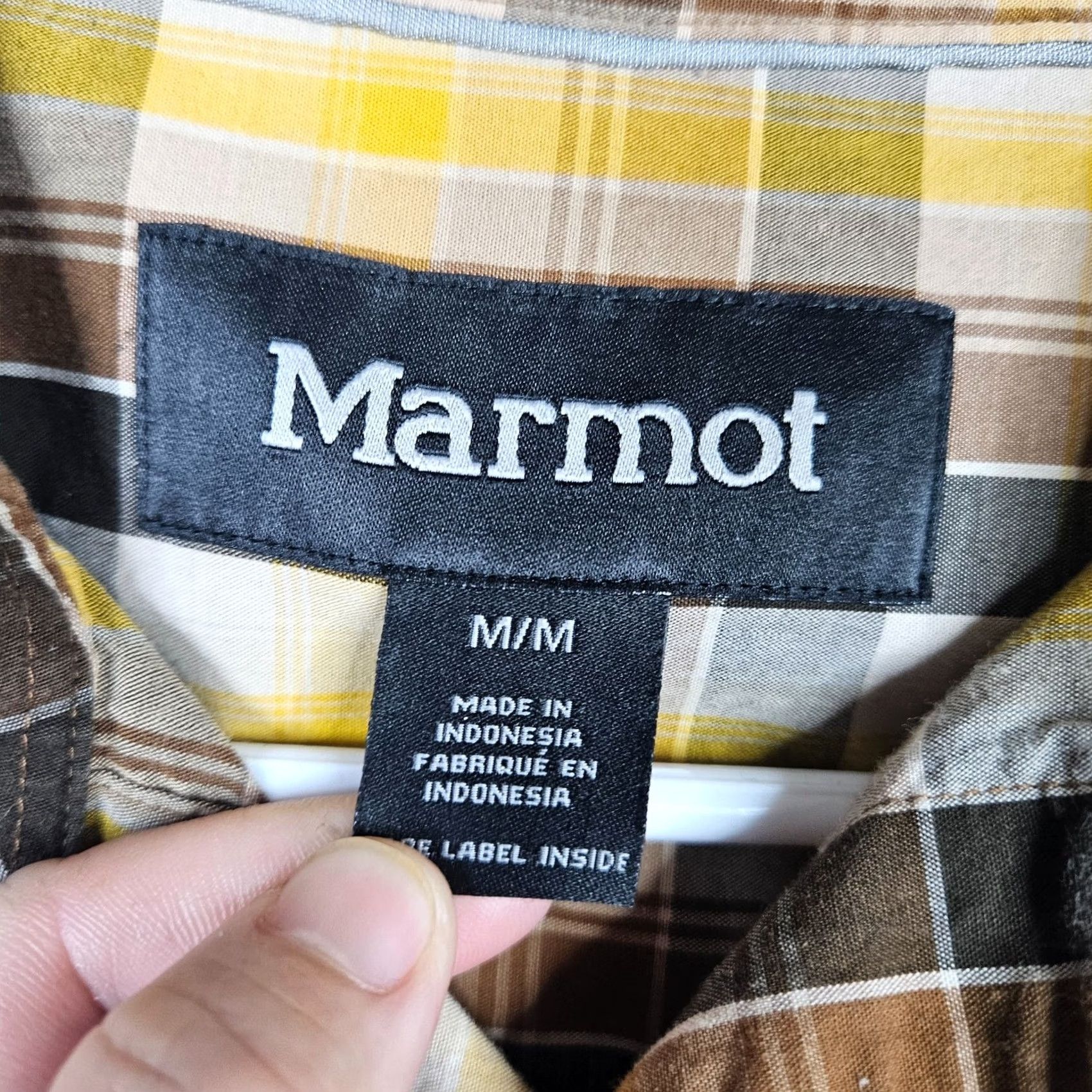 Marmot Marmot Button-Up Shirt Men's Plaid Cotton Long Sleeve M Multicolor Outdoor Casual Everyday Regular Fit Shirt Size US M / EU 48-50 / 2 - 2 Thumbnail