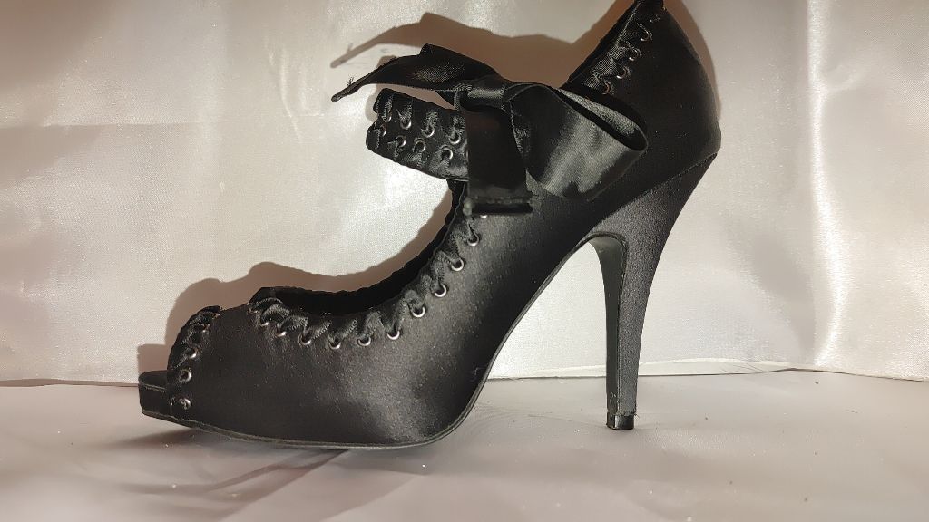 Ted Baker Bakers Geneva Satin Corset Heels Size 8M Size US 8 / IT 38 - 2 Thumbnail