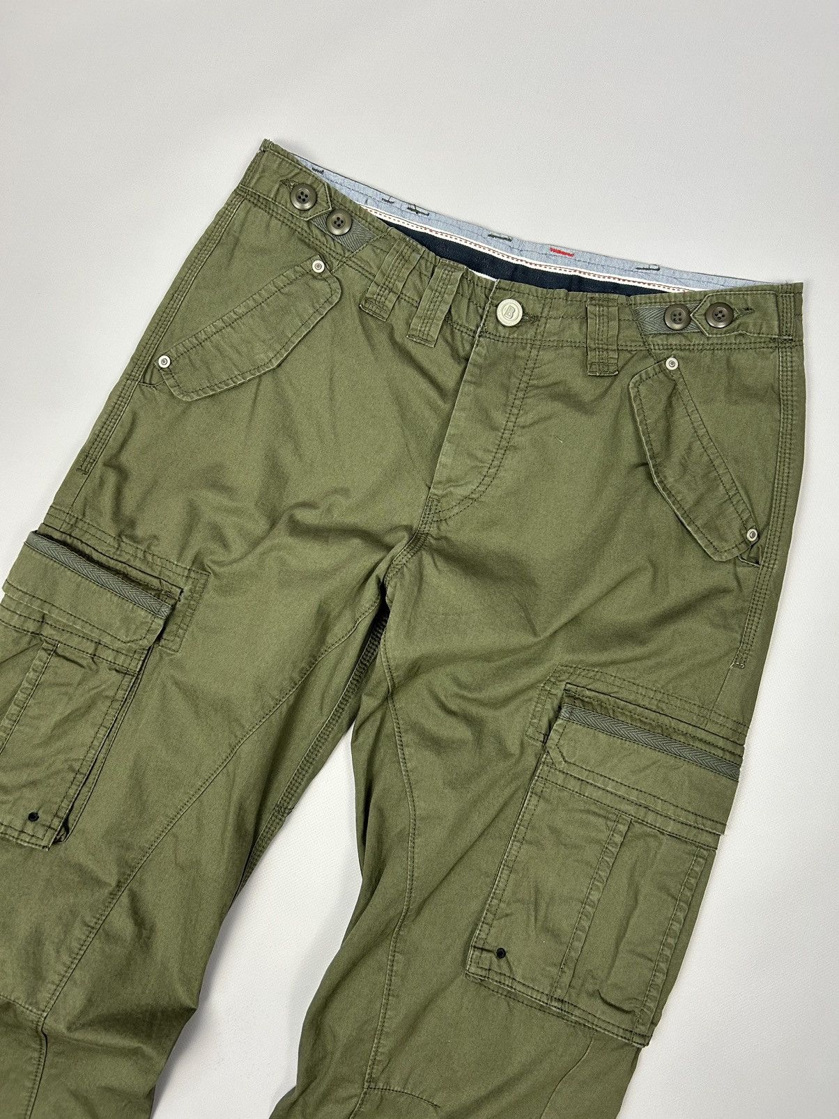 Bogner Bogner Fire+Ice Multipocket Green Khaki Pants W30 L34 Size US 30 / EU 46 - 2 Thumbnail