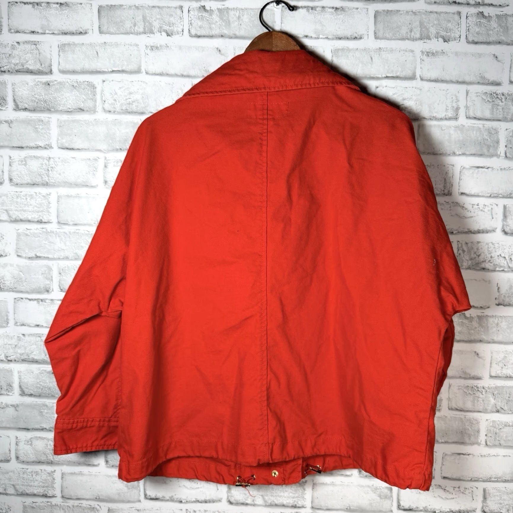 Michael Kors MICHAEL KORS Orange Full Zip Jacket Womens Size L Cotton Basic Size L / US 10 / IT 46 - 5 Thumbnail