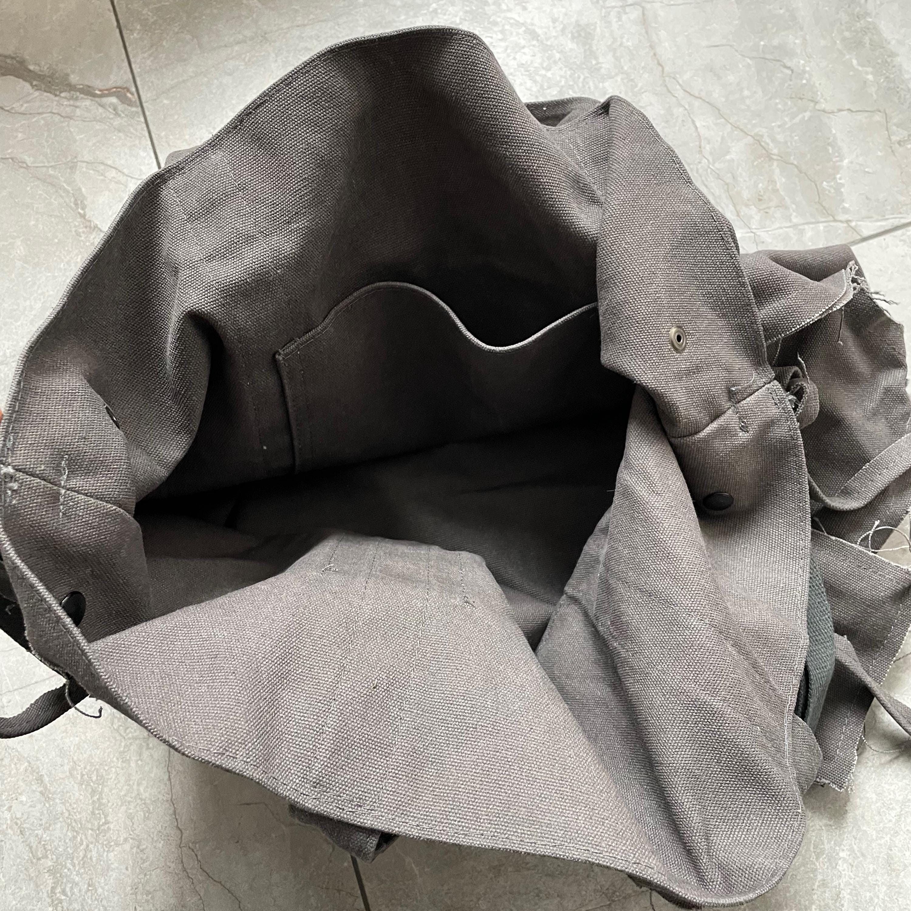 Other Large Canvas Messenger Bag grunge opium distressed y2k Size ONE SIZE - 10 Thumbnail