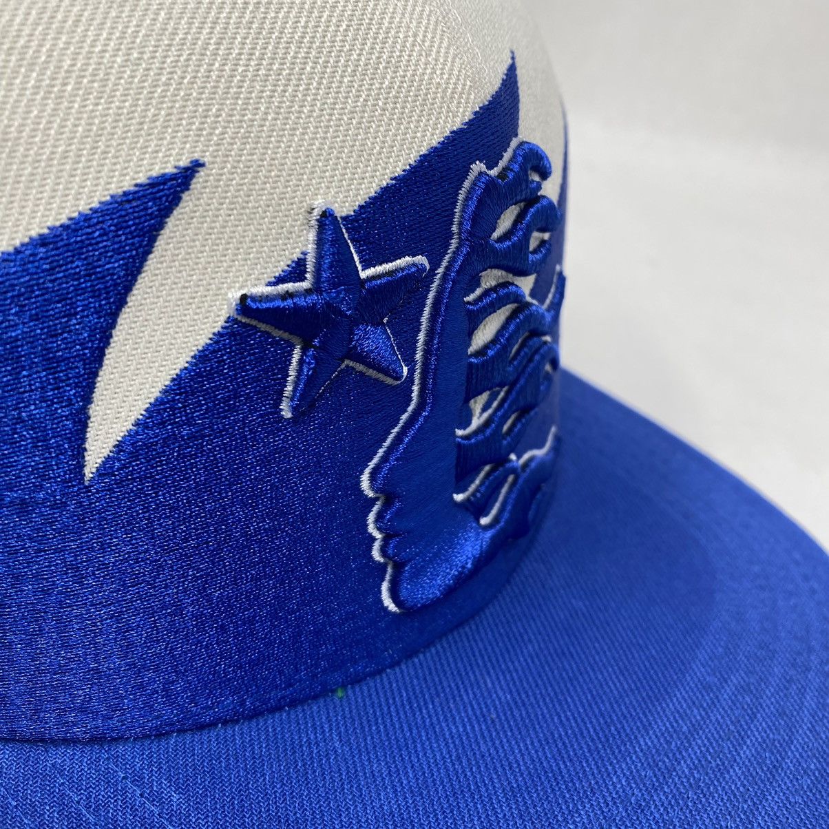 HELLSTAR Hellstar Shark Teeth Snapback Royal Blue Hat Size ONE SIZE - 5 Thumbnail
