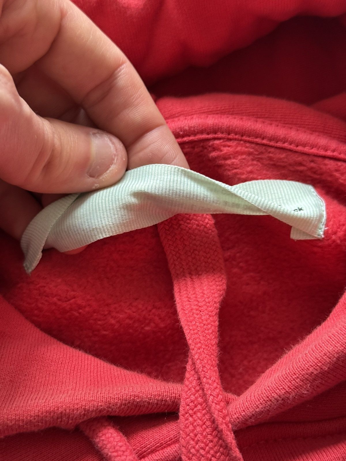 Off-White Cool Off-White Designer Hoodie Printed Red Sweater Bernini Size US XXS / EU 40 - 11 Thumbnail