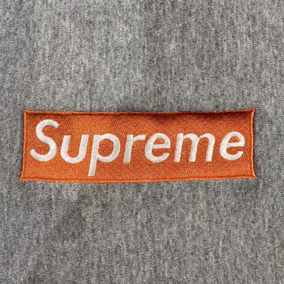 Supreme 1995 Safety Orange Box Logo Crewneck Size US XL / EU 56 / 4 - 2 Thumbnail