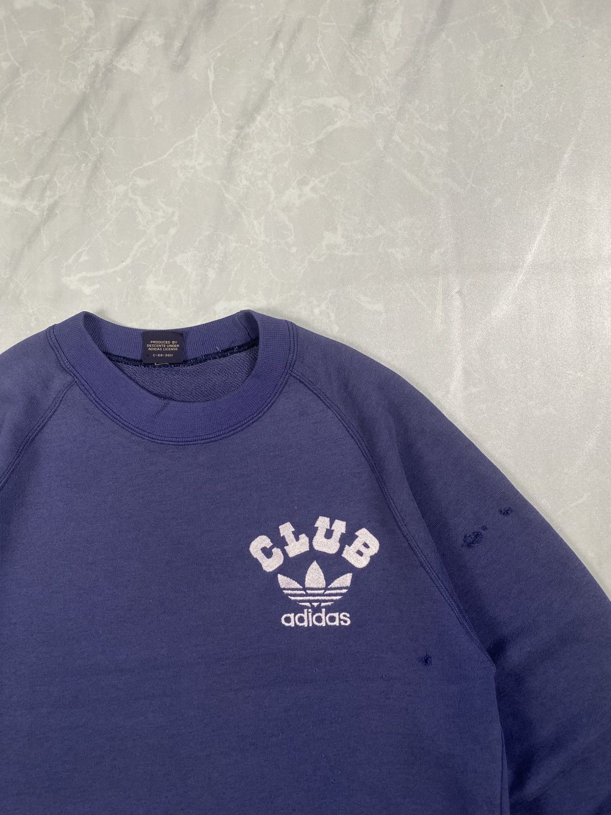 Adidas Vintage 80s Adidas Descente Crewneck Size US S / EU 44-46 / 1 - 2 Thumbnail