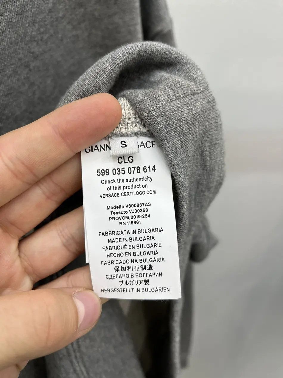 Versace Versace Collection Logo Printed Cotton Sweatshirt Size US S / EU 44-46 / 1 - 4 Thumbnail
