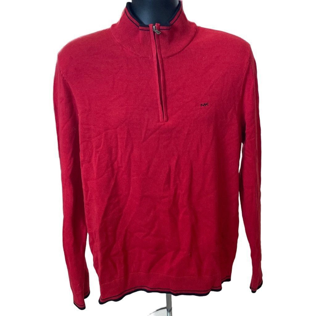 Michael Kors Men's Michael Kors Sweater, Red, Size L Size US L / EU 52-54 / 3 - 1 Thumbnail