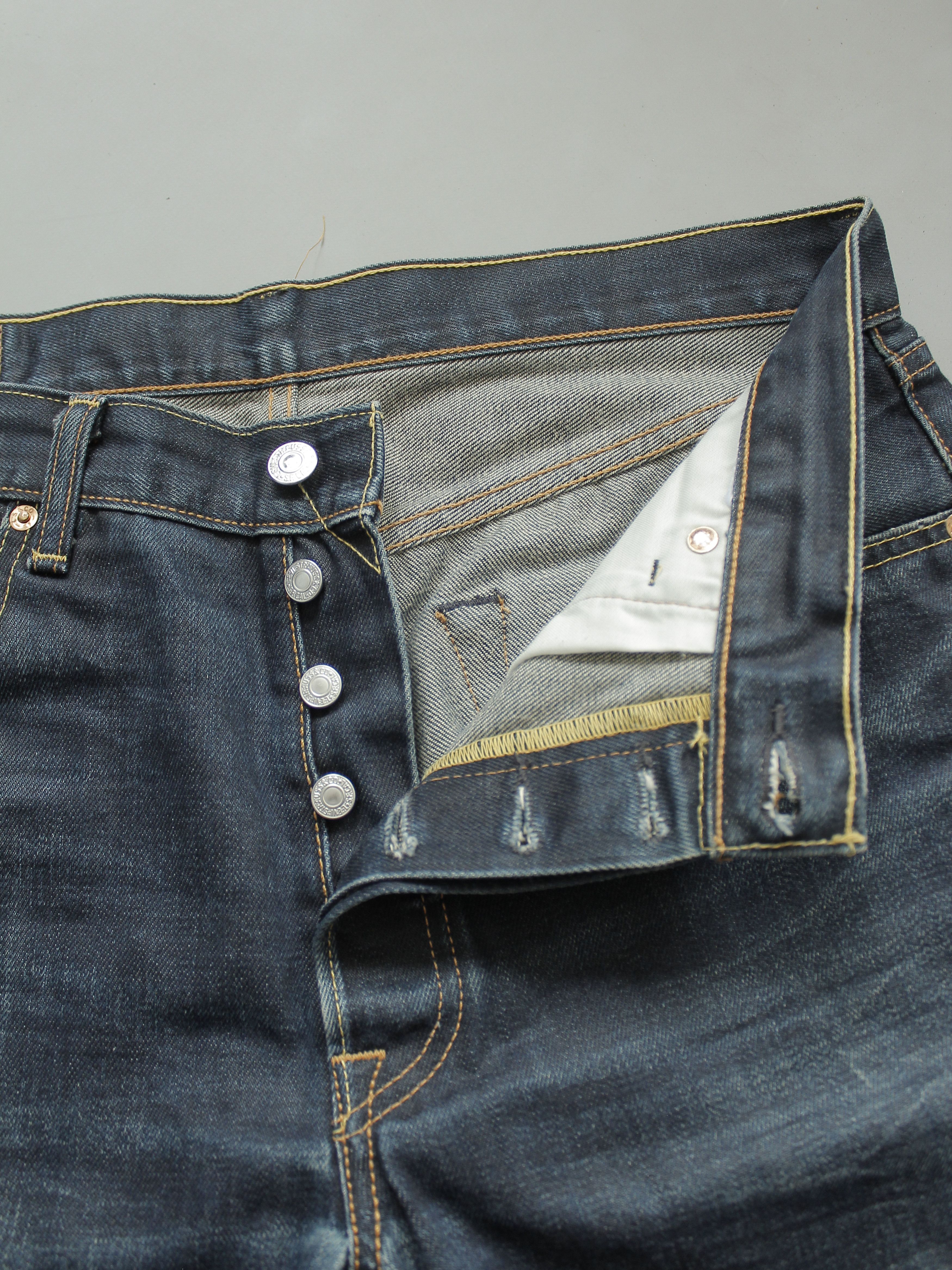 Levi's Levis 501 denim jeans mens 34 / 30 Levi's straight fit Size US 34 / EU 50 - 7 Thumbnail
