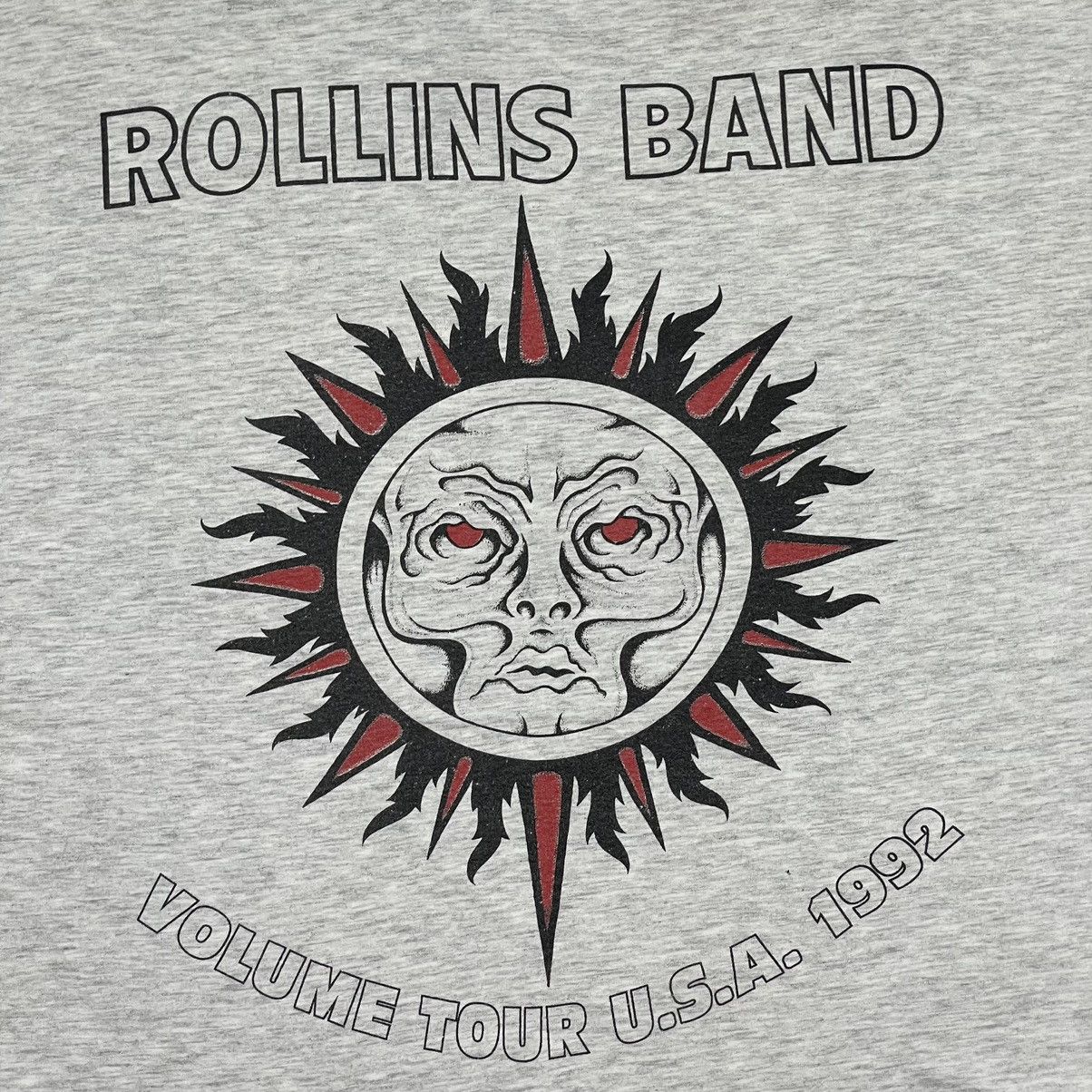 Band Tees VTG 92 Rollins Band Silence Suck Volume Tour Tee Size US XL / EU 56 / 4 - 15 Thumbnail