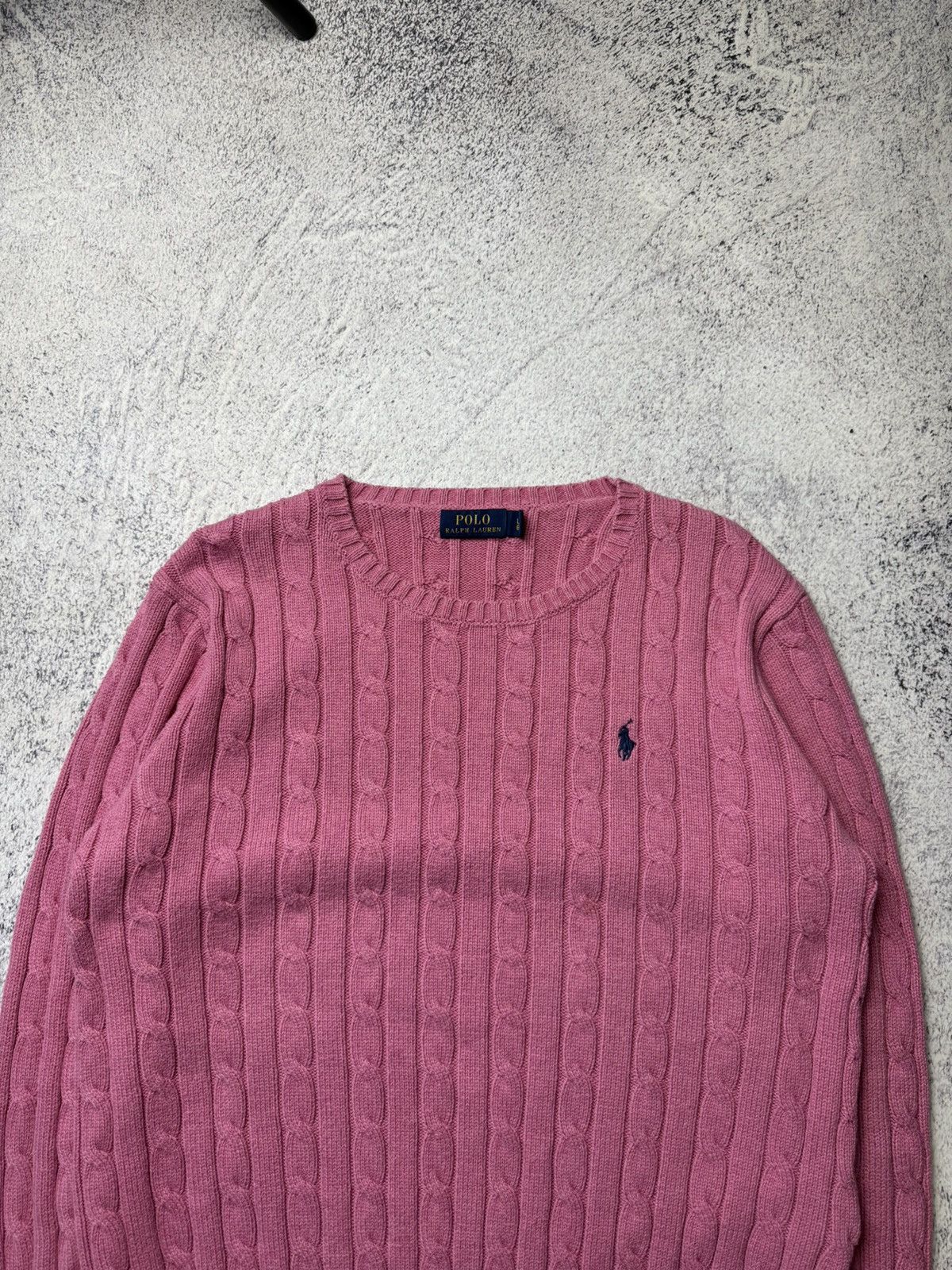 Polo Ralph Lauren Women’s Vintage Polo Ralph Lauren knitted Sweater luxury Size L / US 10 / IT 46 - 2 Thumbnail