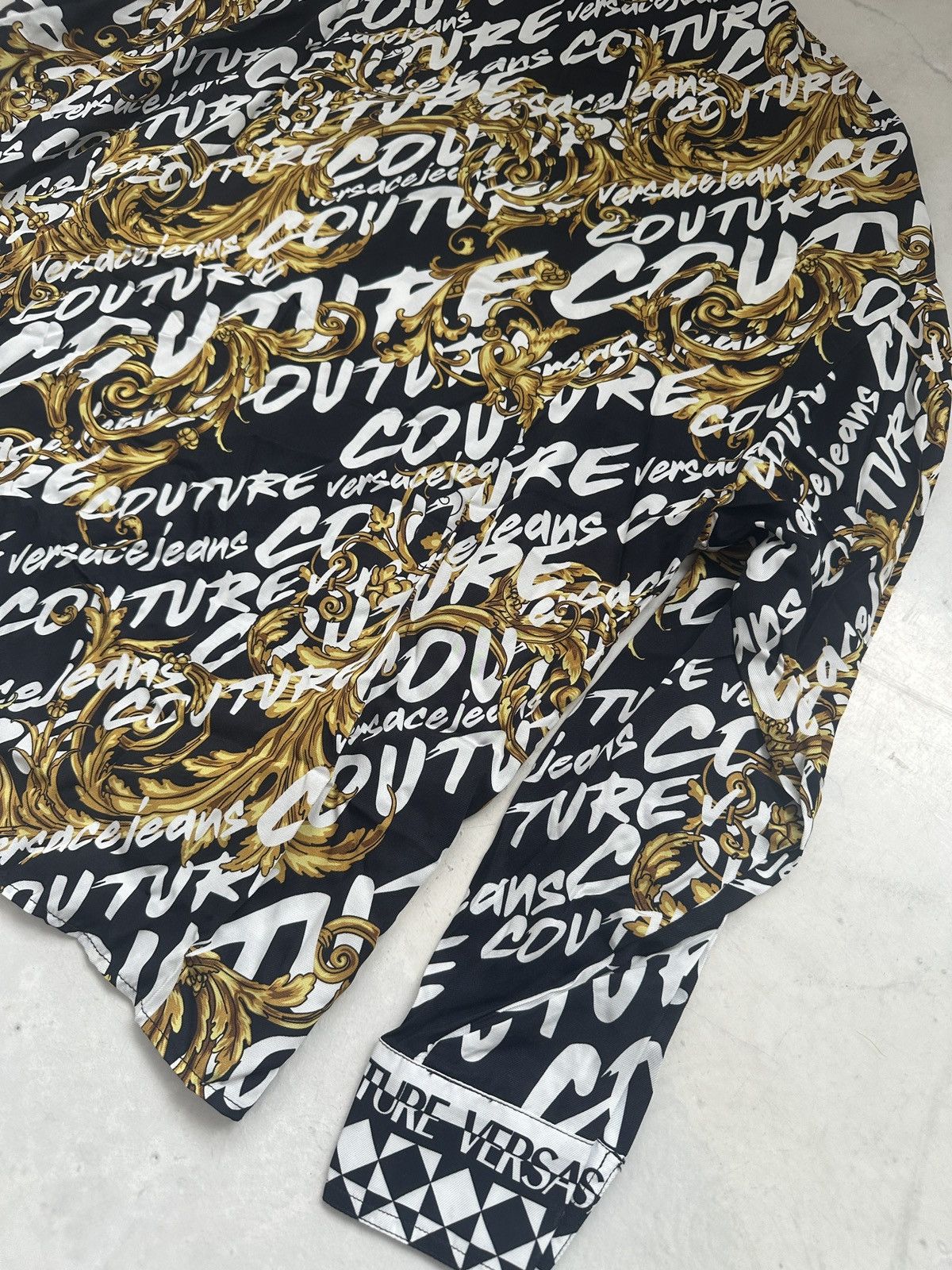 Versace × Versace Jeans Couture Versace Jeans Couture viscose all over print shirt with tags Size M / US 6-8 / IT 42-44 - 10 Thumbnail