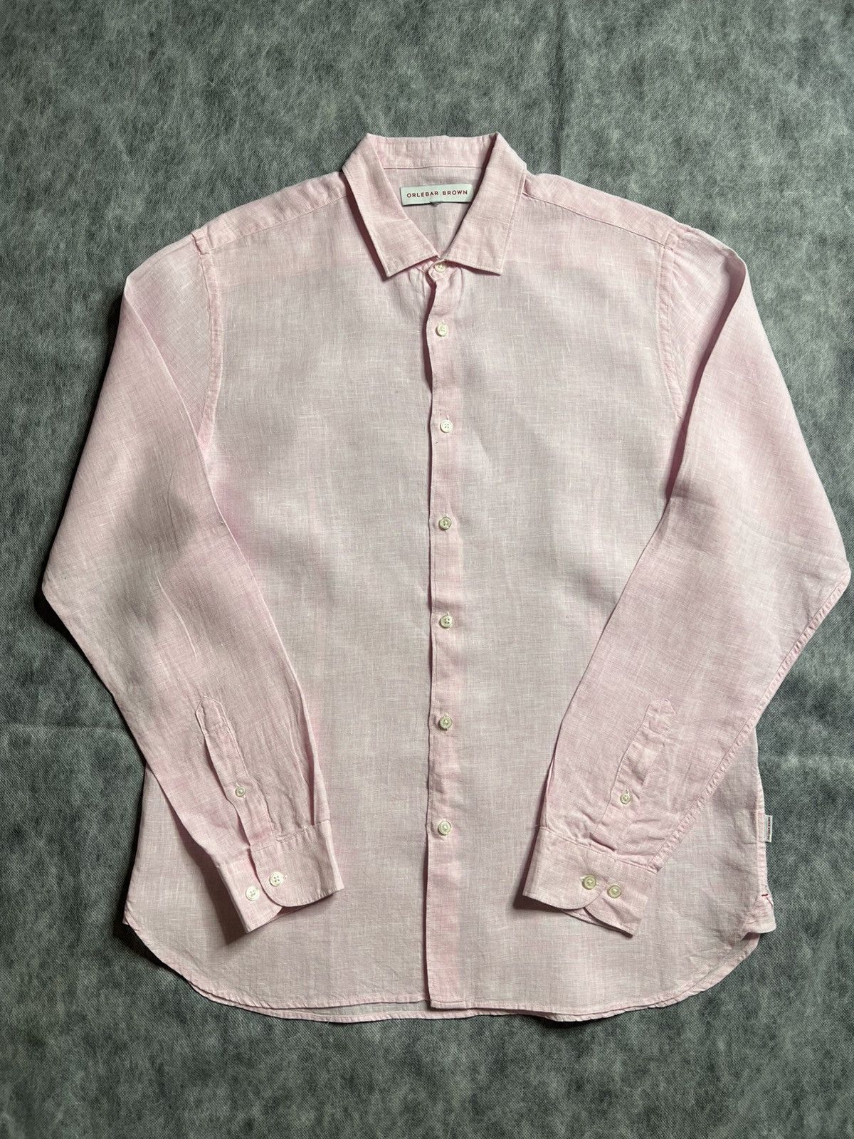 Orlebar Brown ORIEBAR BROWN Linen shirt Size US XL / EU 56 / 4 - 1 Thumbnail